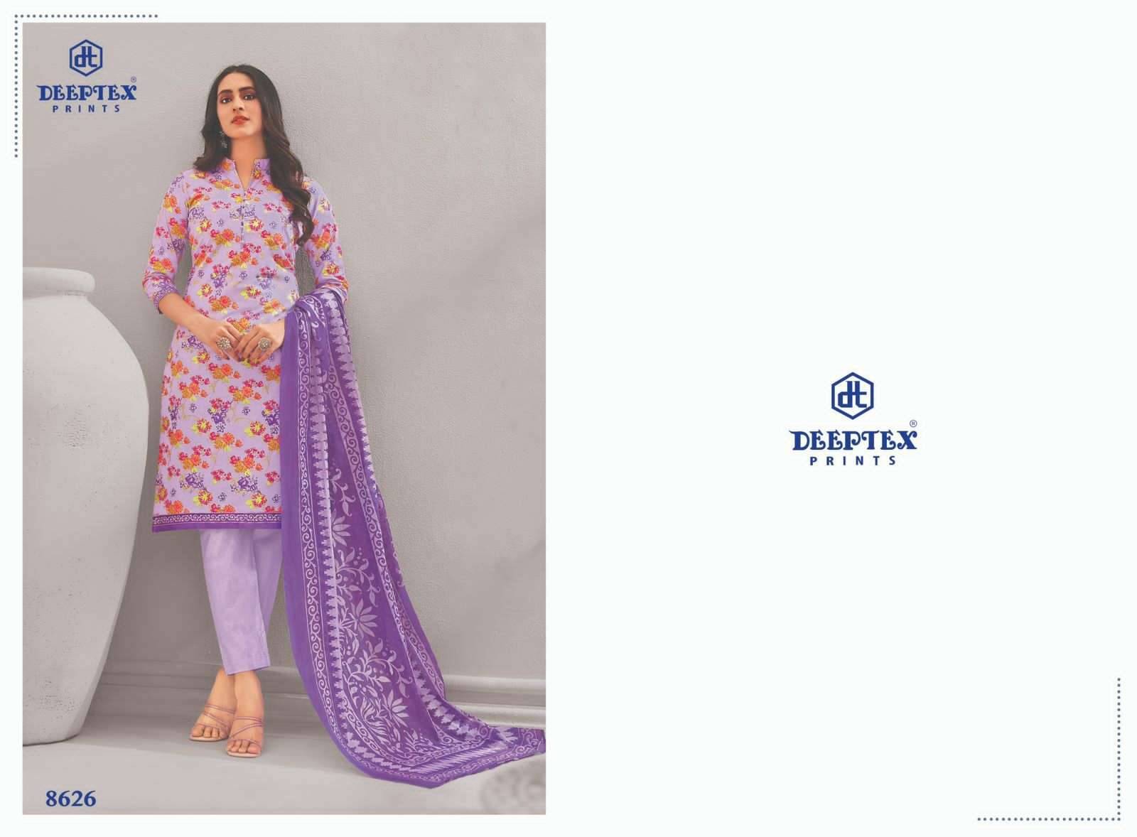 Miss India Vol-86 By Deeptex Prints 8601 To 8626 Series Beautiful Festive Suits Stylish Fancy Colorful Casual Wear & Ethnic Wear Cotton Print Dresses At Wholesale Price