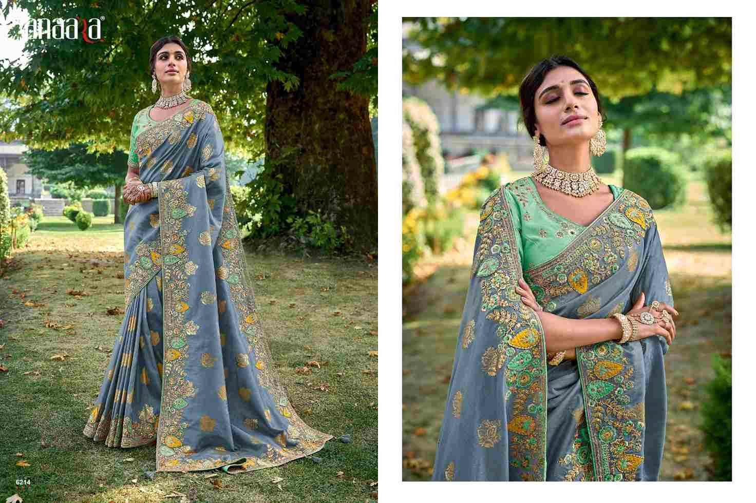 Anaara 6211 Series By Tathastu 6211 To 6216 Series Indian Traditional Wear Collection Beautiful Stylish Fancy Colorful Party Wear & Occasional Wear Silk Sarees At Wholesale Price