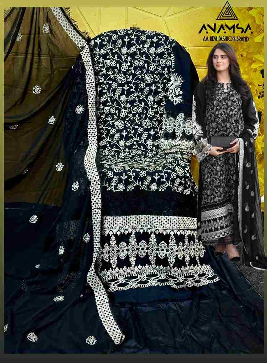 Anamsa Hit Design 477 By Fashid Wholesale Beautiful Pakistani Suits Colorful Stylish Fancy Casual Wear & Ethnic Wear Pure Rayon Cotton Embroidered Dresses At Wholesale Price
