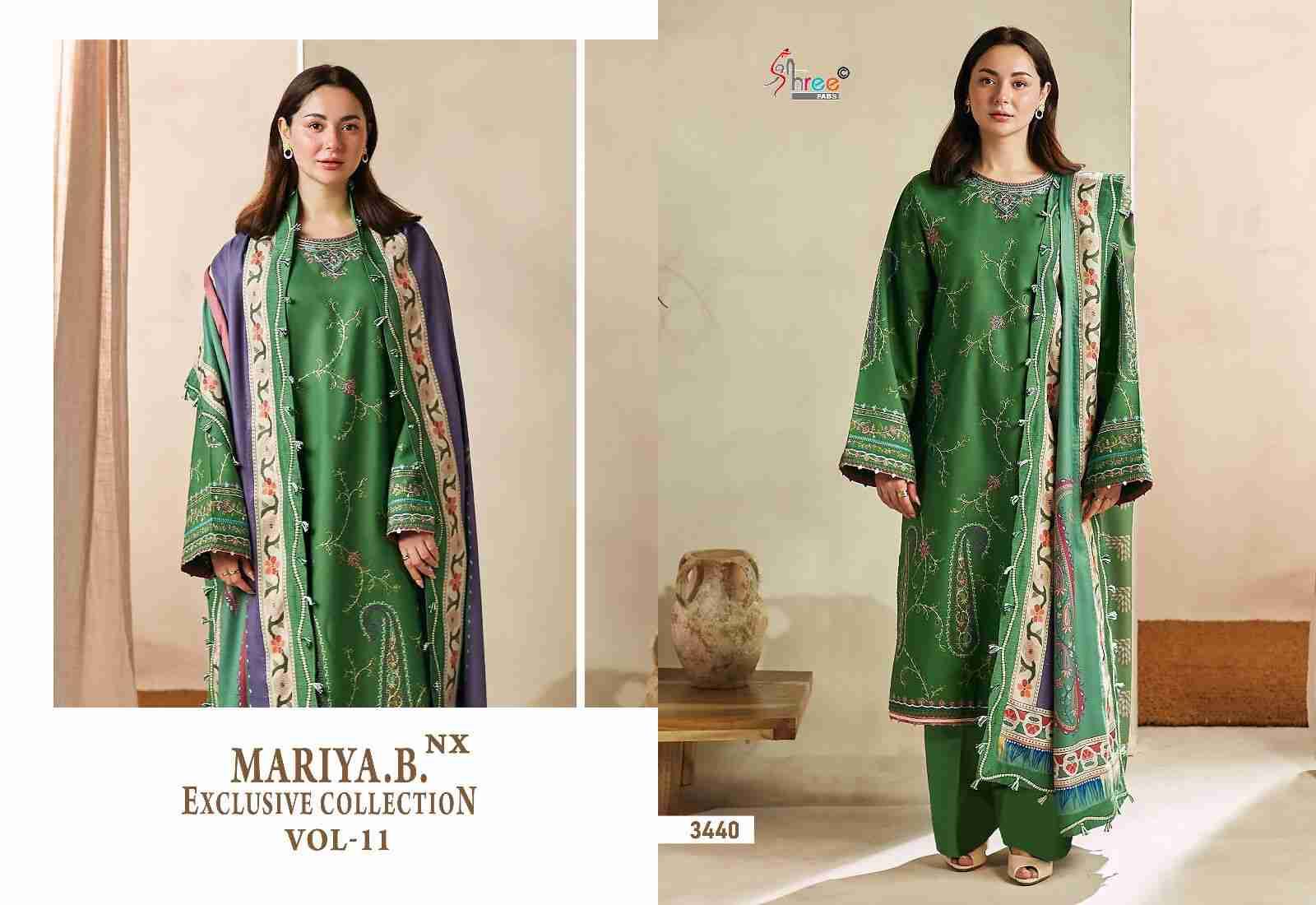 Mariya.B. Exclusive Collection Vol-11 Nx By Shree Fabs Beautiful Pakistani Suits Colorful Stylish Fancy Casual Wear & Ethnic Wear Pure Rayon Cotton With Embroidered Dresses At Wholesale Price
