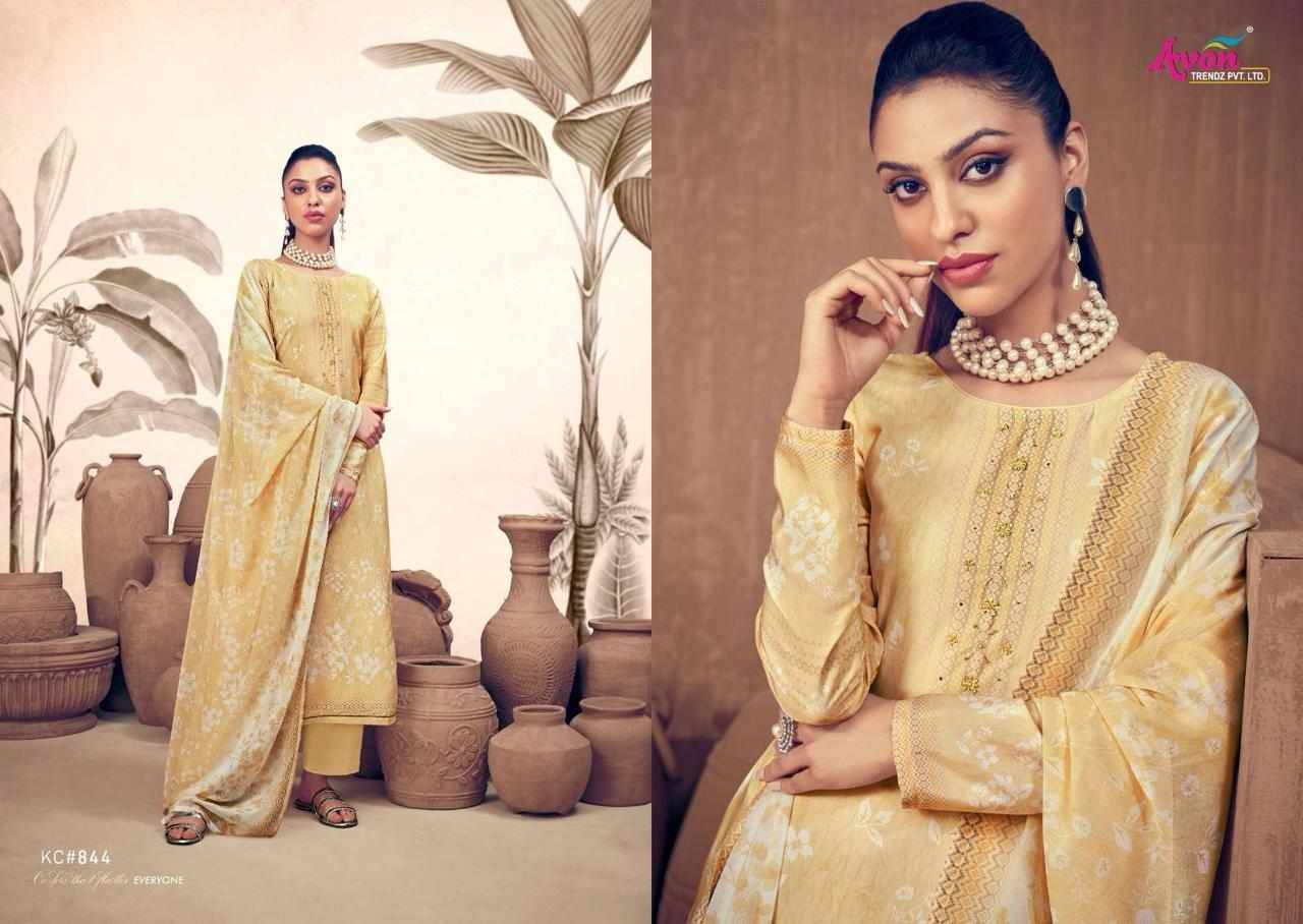 Kabul Crape Vol-2 By Avon Trendz 839 To 844 Series Designer Festive Festive Suits Collection Beautiful Stylish Fancy Colorful Party Wear & Occasional Wear Crepe Dresses At Wholesale Price