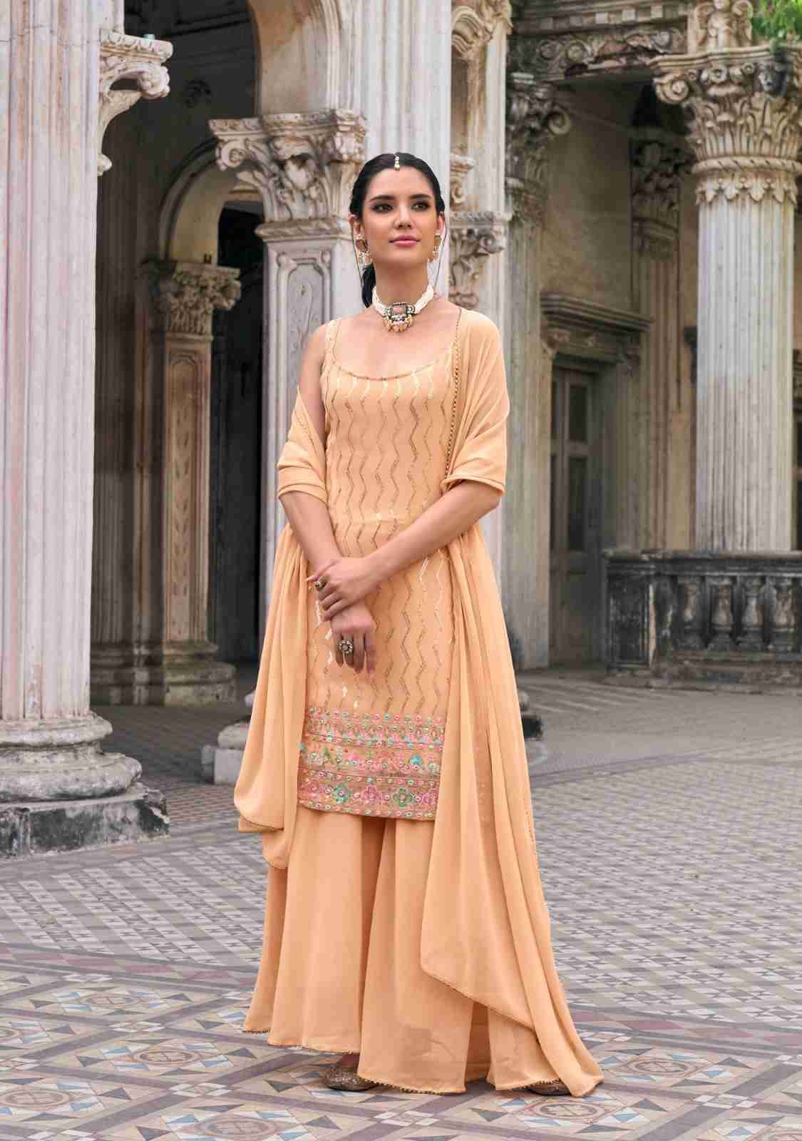 Ibtida By Senhora Dresses 2058 To 2061 Series Beautiful Stylish Fancy Colorful Casual Wear & Ethnic Wear Collection Faux Georgette Dresses At Wholesale Price