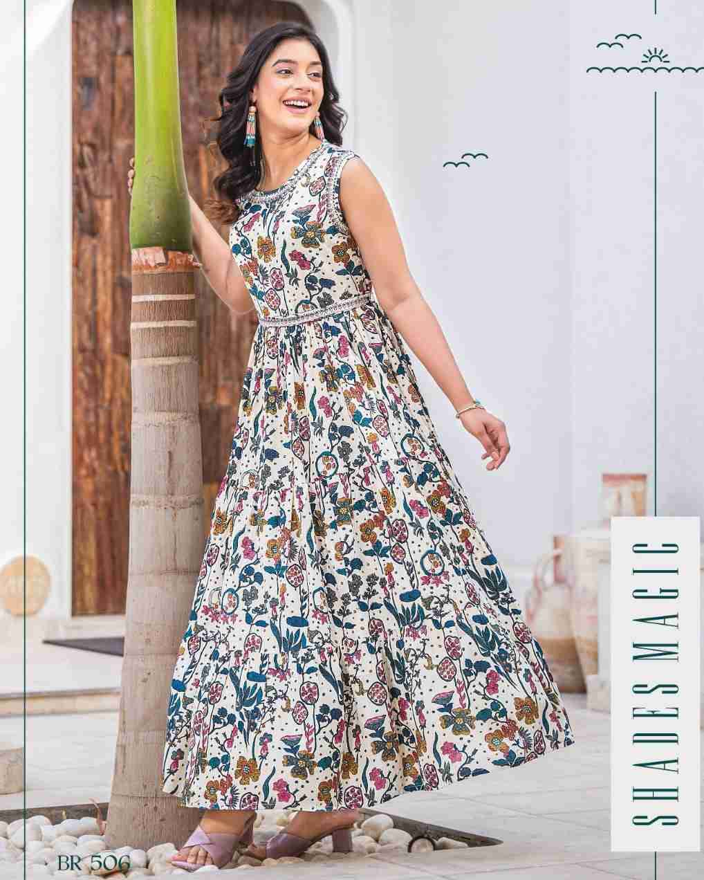 Be Rich Vol-5 By Swish 501 To 508 Series Beautiful Stylish Fancy Colorful Casual Wear & Ethnic Wear Heavy Rayon Gowns At Wholesale Price