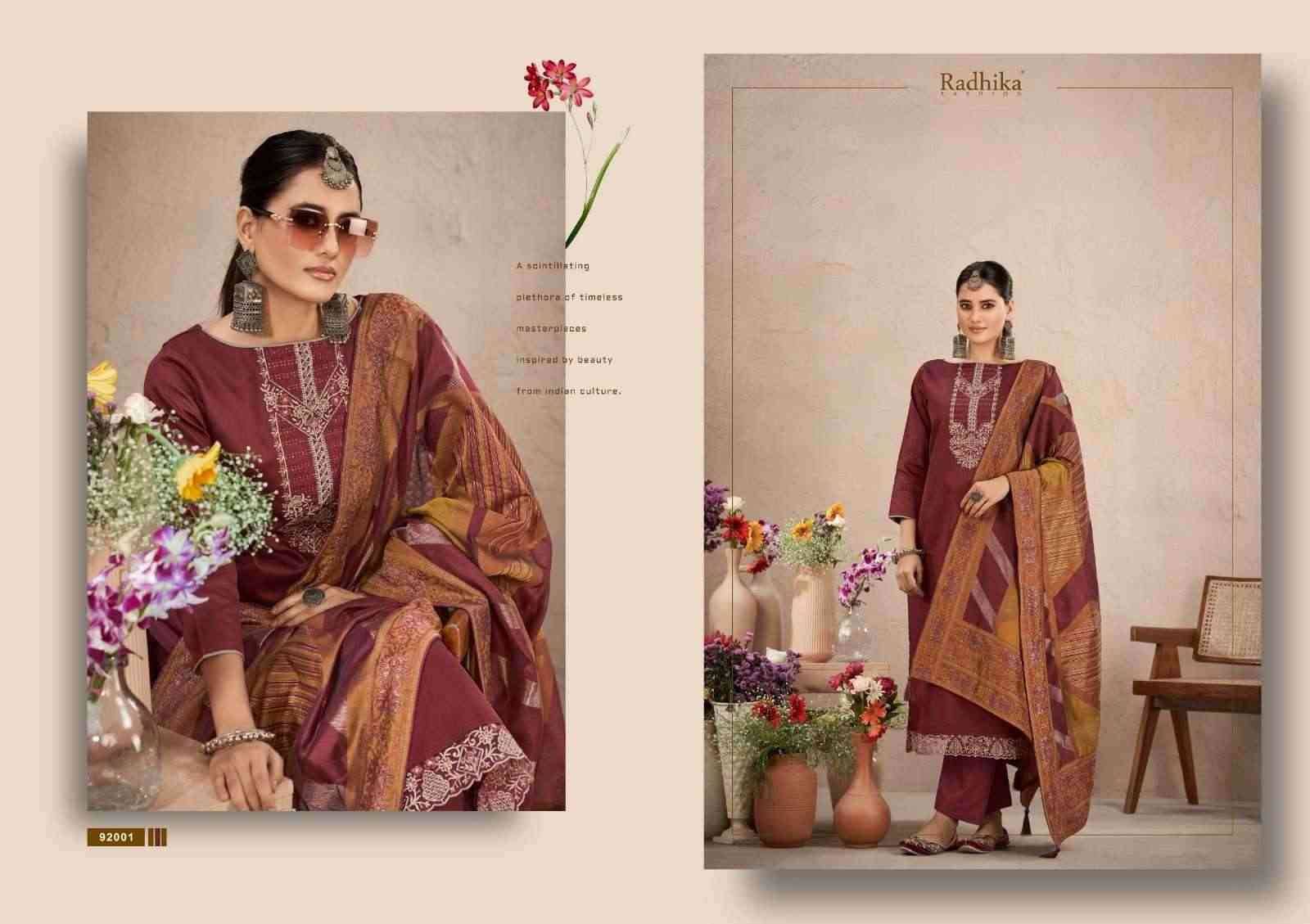 Bibo Jaan By Radhika Fashion 92001 To 92006 Series Beautiful Festive Suits Stylish Fancy Colorful Casual Wear & Ethnic Wear Jam Cotton Print Dresses At Wholesale Price