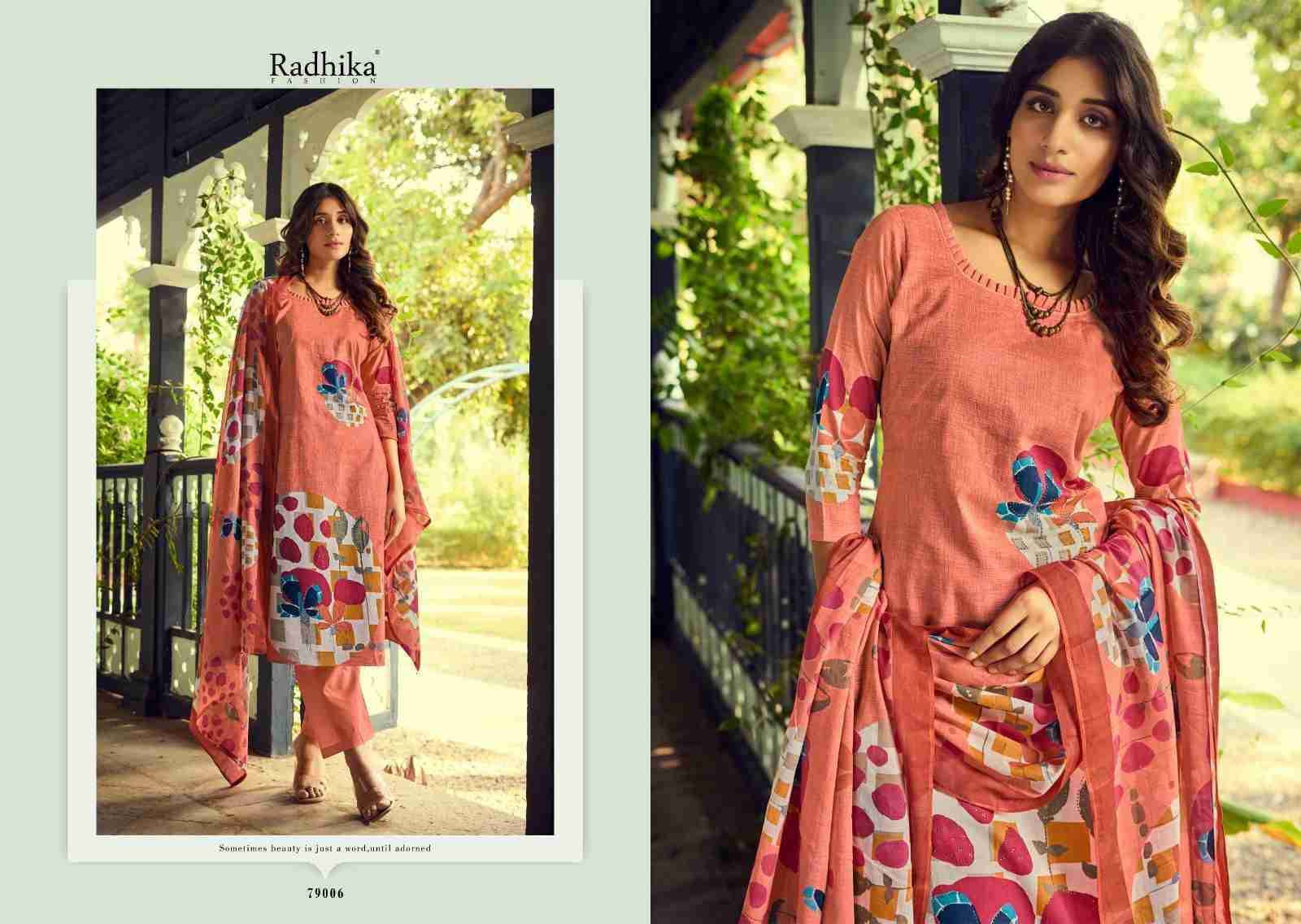 Zara Vol-5 By Radhika Fashion 79001 To 79008 Series Beautiful Festive Suits Stylish Fancy Colorful Casual Wear & Ethnic Wear Jam Cotton Print Dresses At Wholesale Price