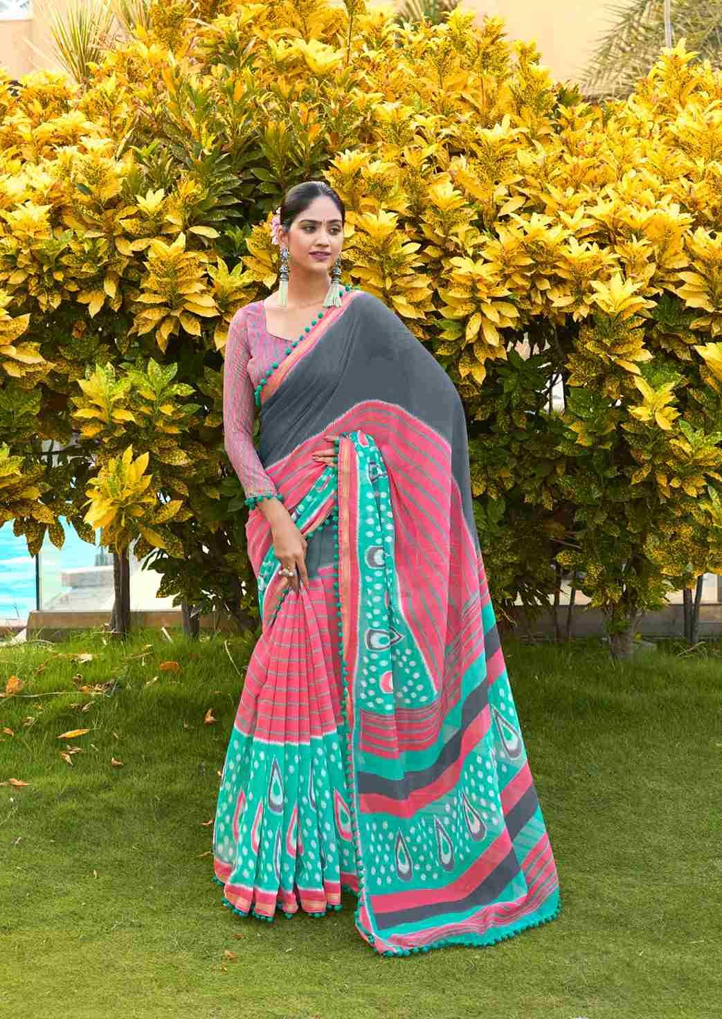 Pumpum Vol-12 By SR 12-J To 12-S Series Indian Traditional Wear Collection Beautiful Stylish Fancy Colorful Party Wear & Occasional Wear Mal Mal Cotton Sarees At Wholesale Price