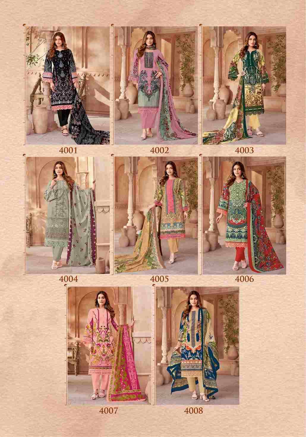 Nigar Vol-4 By Mayur Creation 4001 To 4008 Series Beautiful Festive Suits Stylish Fancy Colorful Casual Wear & Ethnic Wear Heavy Cotton Print Dresses At Wholesale Price