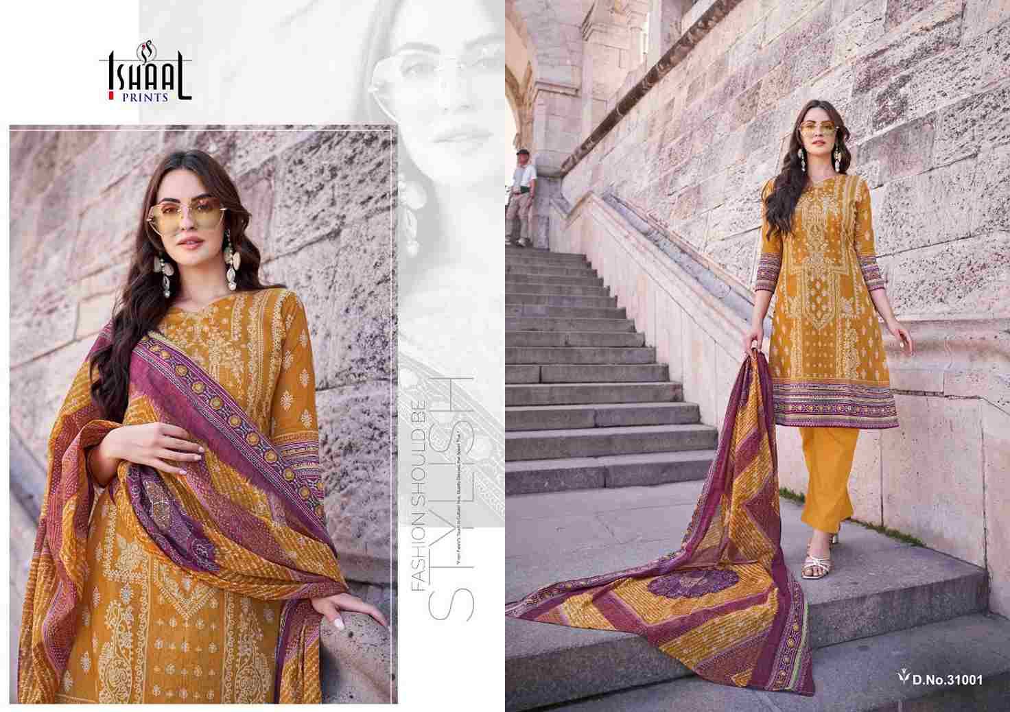 Gulmohar Vol-31 By Ishaal Prints 31001 To 31010 Series Beautiful Festive Suits Colorful Stylish Fancy Casual Wear & Ethnic Wear Pure Lawn Prints Dresses At Wholesale Price