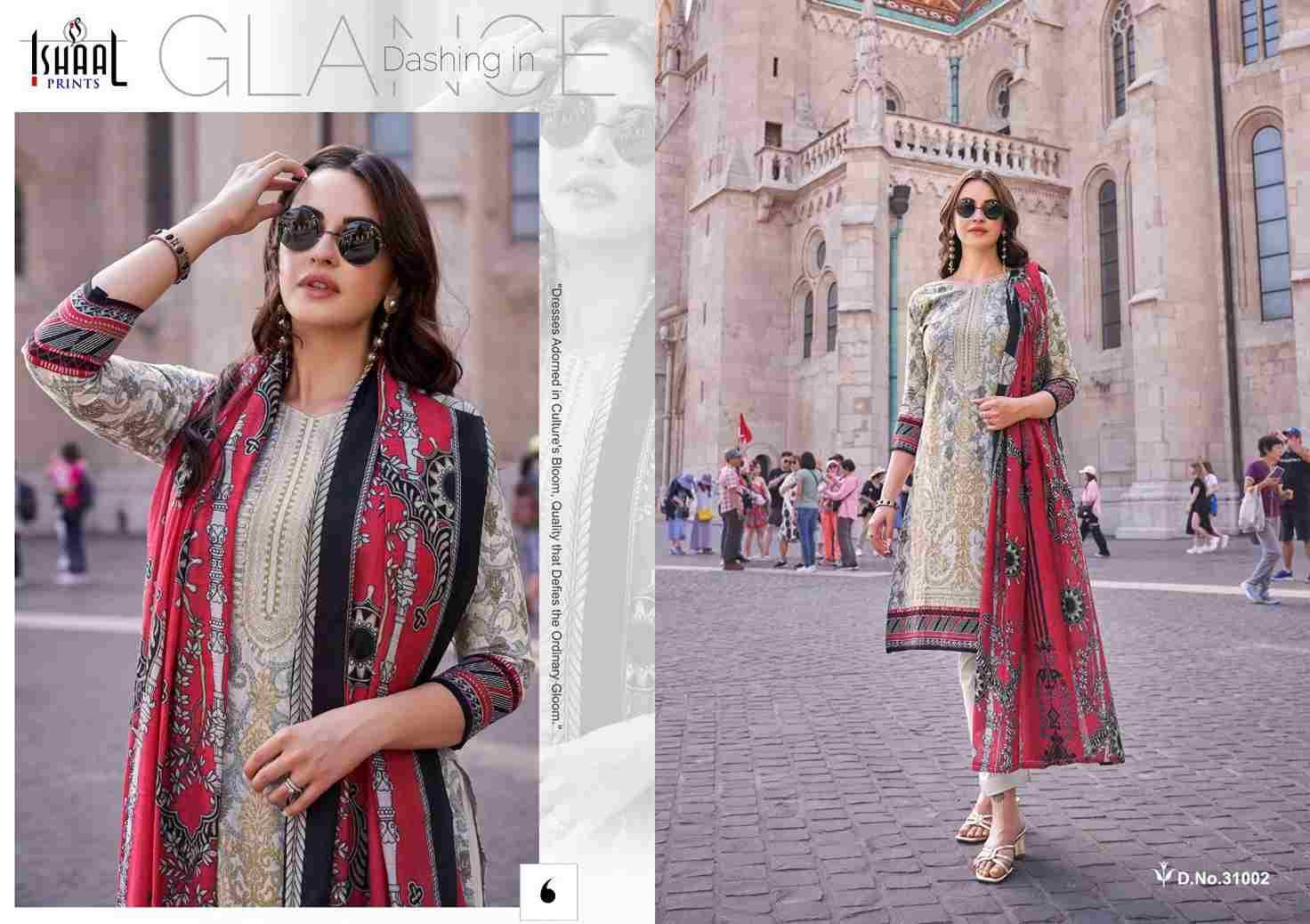 Gulmohar Vol-31 By Ishaal Prints 31001 To 31010 Series Beautiful Festive Suits Colorful Stylish Fancy Casual Wear & Ethnic Wear Pure Lawn Prints Dresses At Wholesale Price