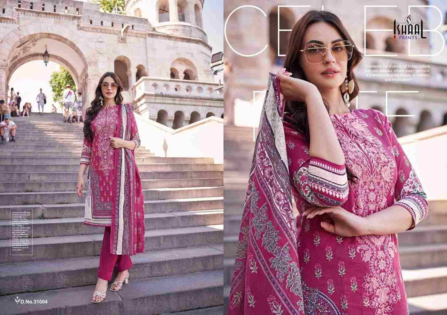 Gulmohar Vol-31 By Ishaal Prints 31001 To 31010 Series Beautiful Festive Suits Colorful Stylish Fancy Casual Wear & Ethnic Wear Pure Lawn Prints Dresses At Wholesale Price