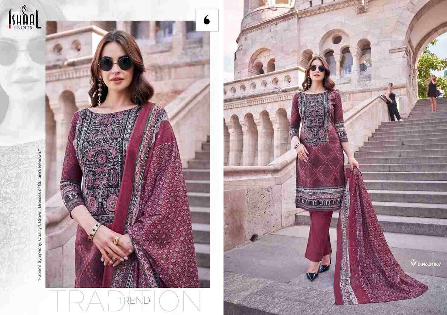 Gulmohar Vol-31 By Ishaal Prints 31001 To 31010 Series Beautiful Festive Suits Colorful Stylish Fancy Casual Wear & Ethnic Wear Pure Lawn Prints Dresses At Wholesale Price