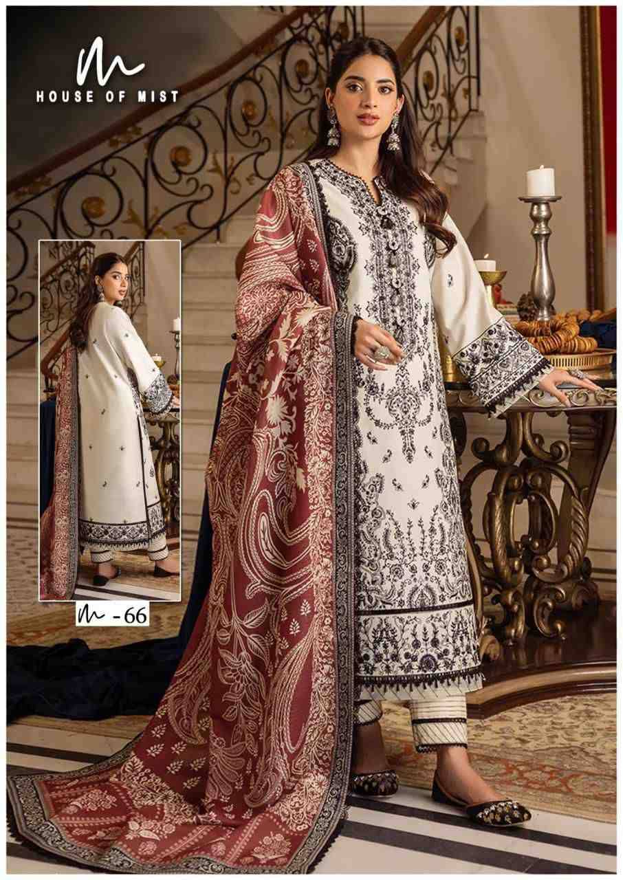 Ghazal Vol-7 By House Of Mist 61 To 66 Series Beautiful Pakistani Suits Colorful Stylish Fancy Casual Wear & Ethnic Wear Pure Cotton Print Dresses At Wholesale Price