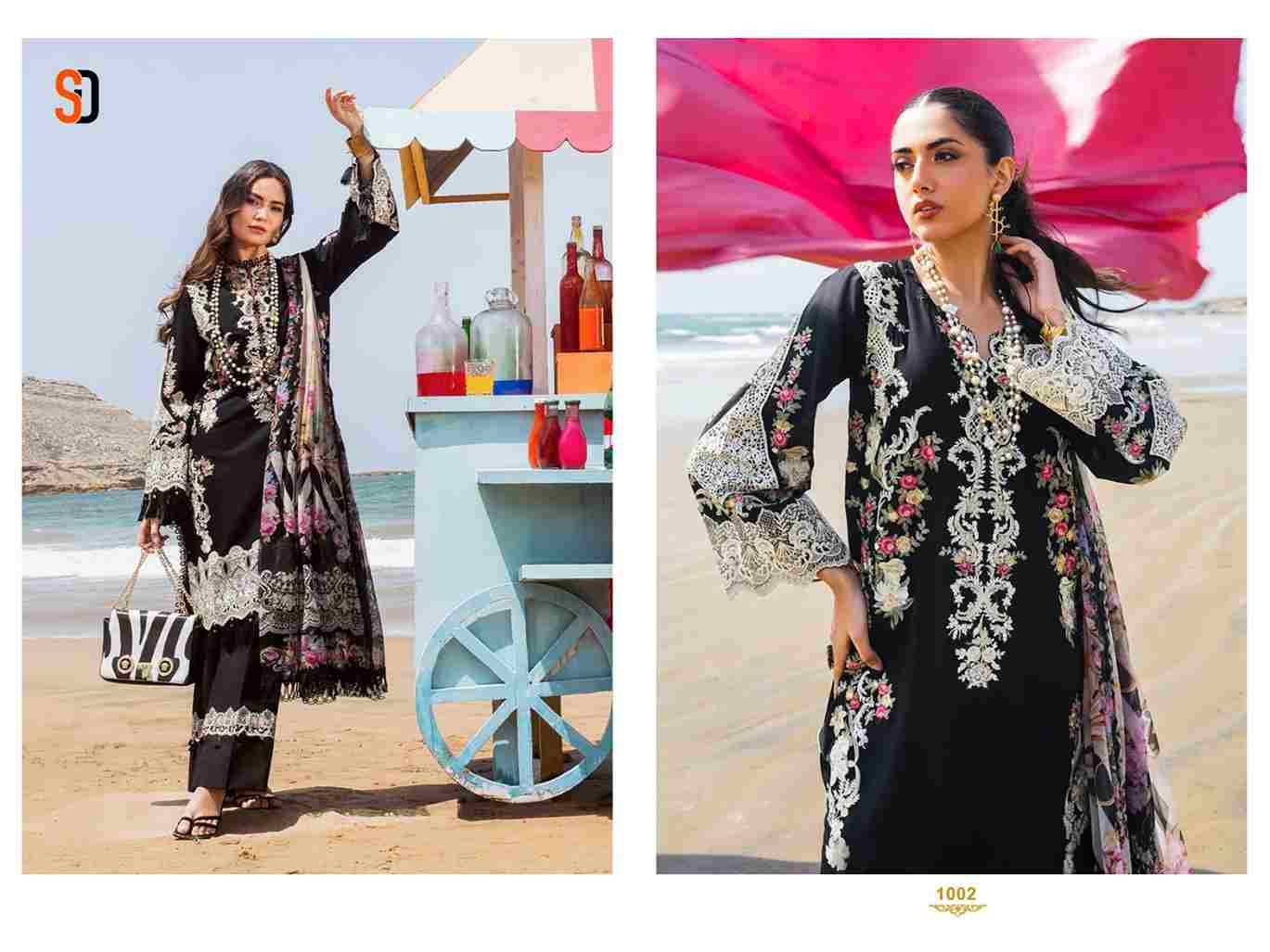 Rangrasiya Vol-1 By Shraddha Designer 1001 To 1004 Series Designer Pakistani Suits Beautiful Stylish Fancy Colorful Party Wear & Occasional Wear Pure Cotton Embroidered Dresses At Wholesale Price