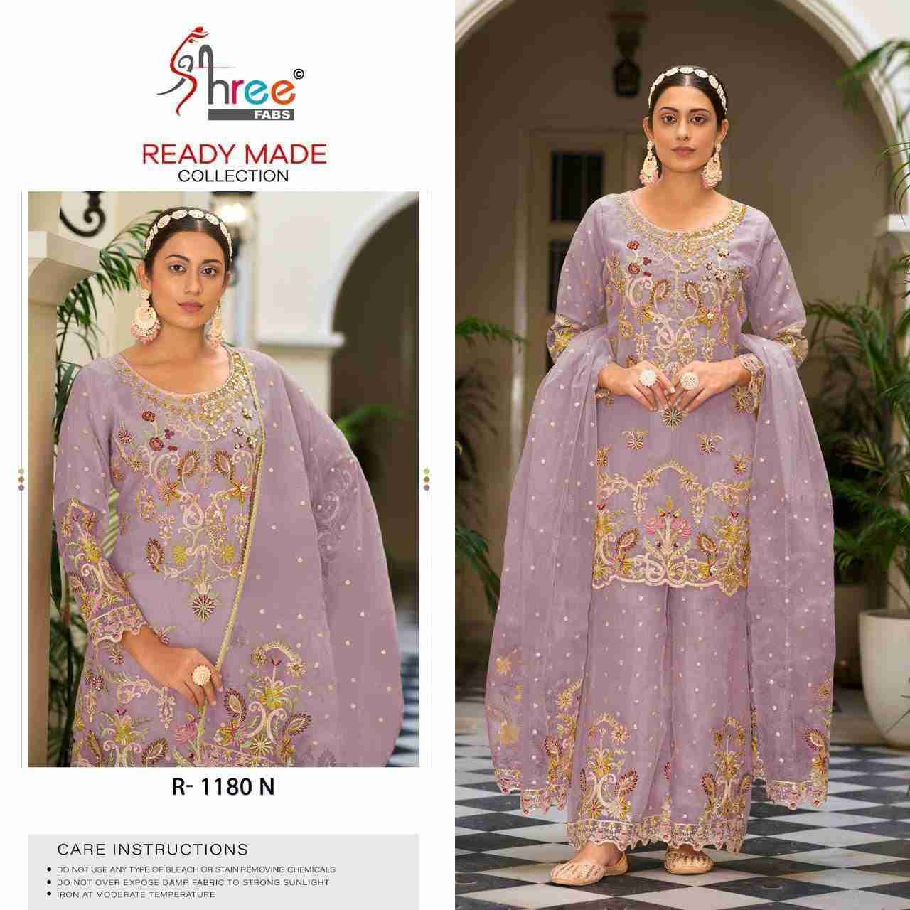 Shree Fabs Hit Design R-1180 Colours Vol-4 By Shree Fabs R-1180-N To R-1180-Q Series Beautiful Pakistani Suits Stylish Fancy Colorful Party Wear & Occasional Wear Organza Embroidered Dresses At Wholesale Price