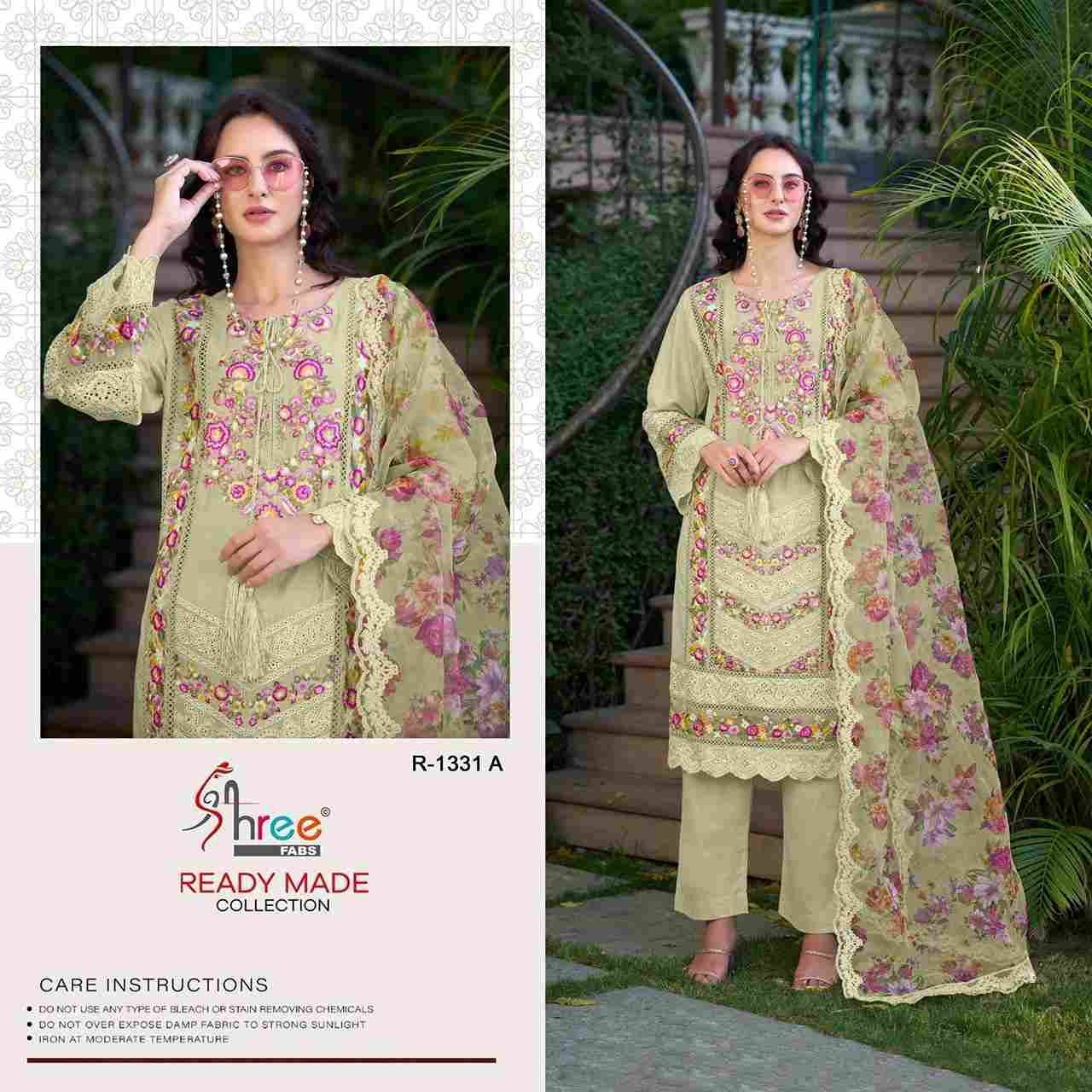 Shree Fabs Hit Design R-1331 Colours By Shree Fabs R-1331-A To R-1331-D Series Wholesale Designer Pakistani Suits Collection Beautiful Stylish Fancy Colorful Party Wear & Occasional Wear Cambric Cotton Lawn Dresses At Wholesale Price