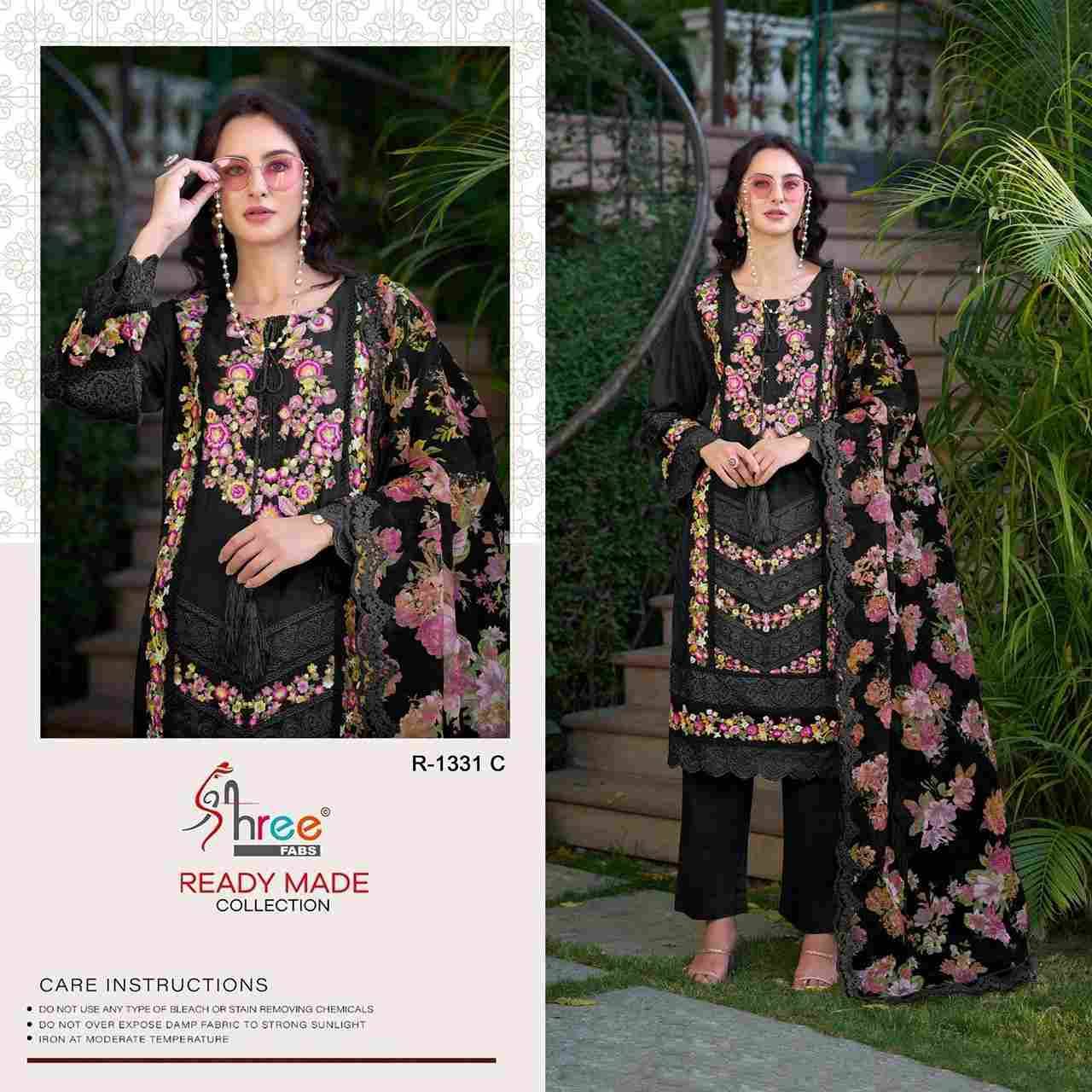 Shree Fabs Hit Design R-1331 Colours By Shree Fabs R-1331-A To R-1331-D Series Wholesale Designer Pakistani Suits Collection Beautiful Stylish Fancy Colorful Party Wear & Occasional Wear Cambric Cotton Lawn Dresses At Wholesale Price