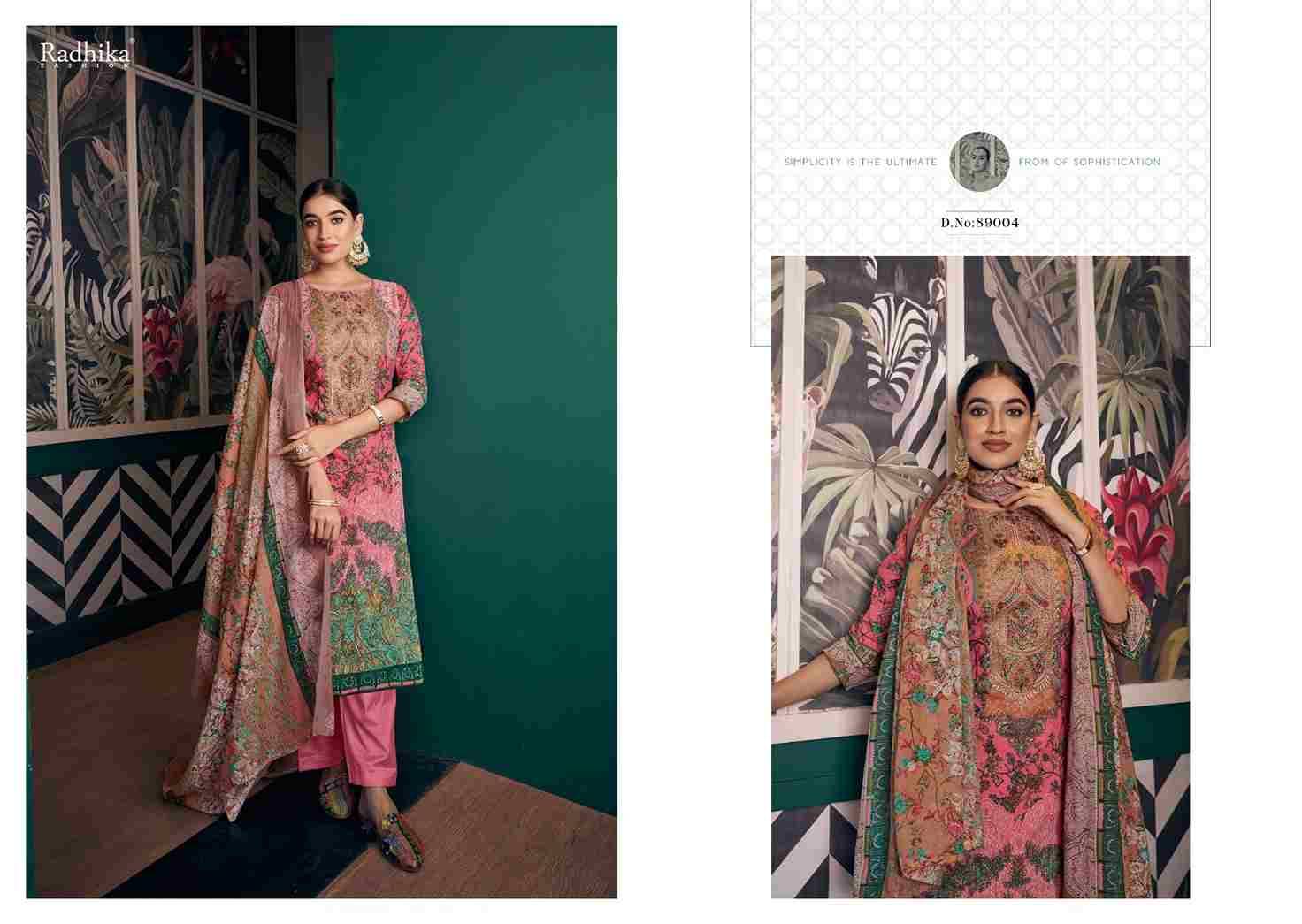 Afshana Vol-2 By Azara 89001 To 89006 Series Beautiful Festive Suits Colorful Stylish Fancy Casual Wear & Ethnic Wear Cambric Cotton Print Dresses At Wholesale Price