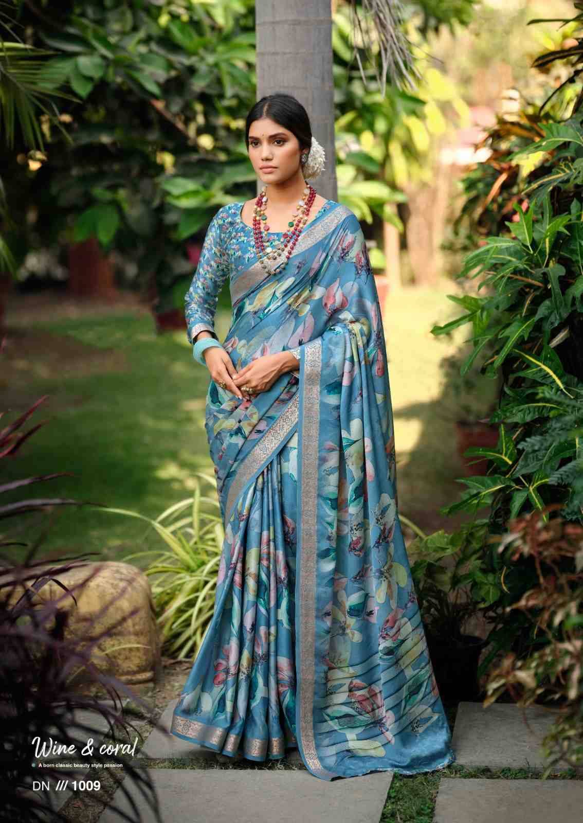 Sahar By SR 1001 To 1010 Series Indian Traditional Wear Collection Beautiful Stylish Fancy Colorful Party Wear & Occasional Wear Viscose Satin Sarees At Wholesale Price