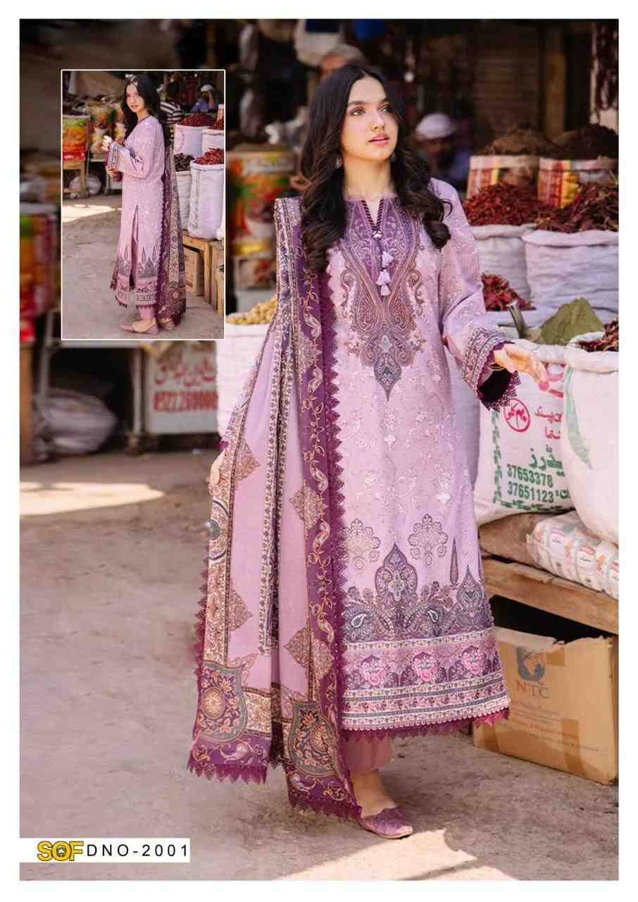 Aliya.B Vol-2 By Shree Om Fab 2001 To 2006 Series Beautiful Festive Suits Stylish Fancy Colorful Casual Wear & Ethnic Wear Pure Cotton Digital Print Dresses At Wholesale Price