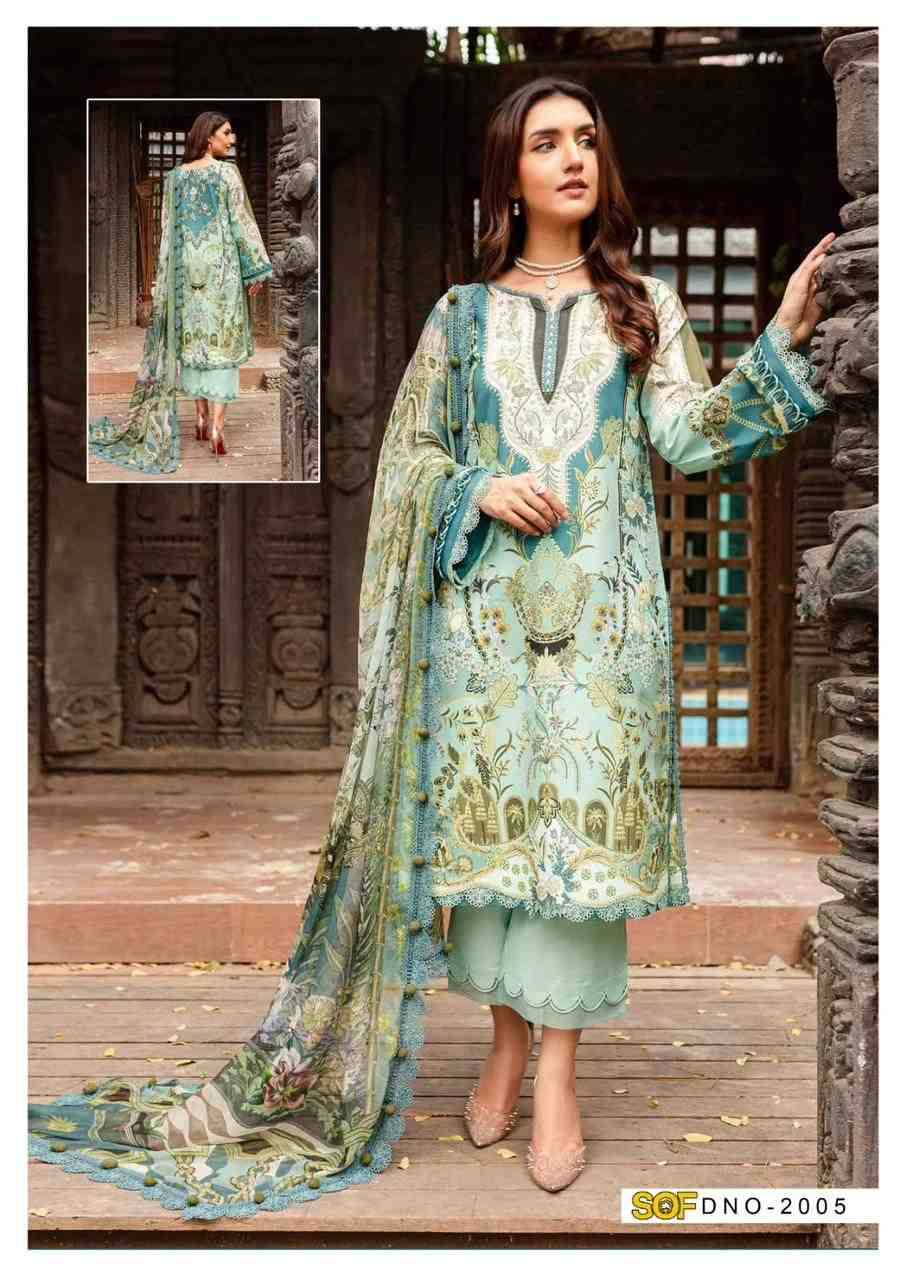 Aliya.B Vol-2 By Shree Om Fab 2001 To 2006 Series Beautiful Festive Suits Stylish Fancy Colorful Casual Wear & Ethnic Wear Pure Cotton Digital Print Dresses At Wholesale Price