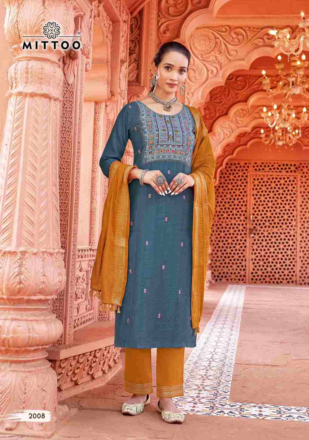 Simayaa Vol-2 By Mittoo 2007 To 2012 Series Beautiful Stylish Festive Suits Fancy Colorful Casual Wear & Ethnic Wear & Ready To Wear Viscose Embroidered Dresses At Wholesale Price