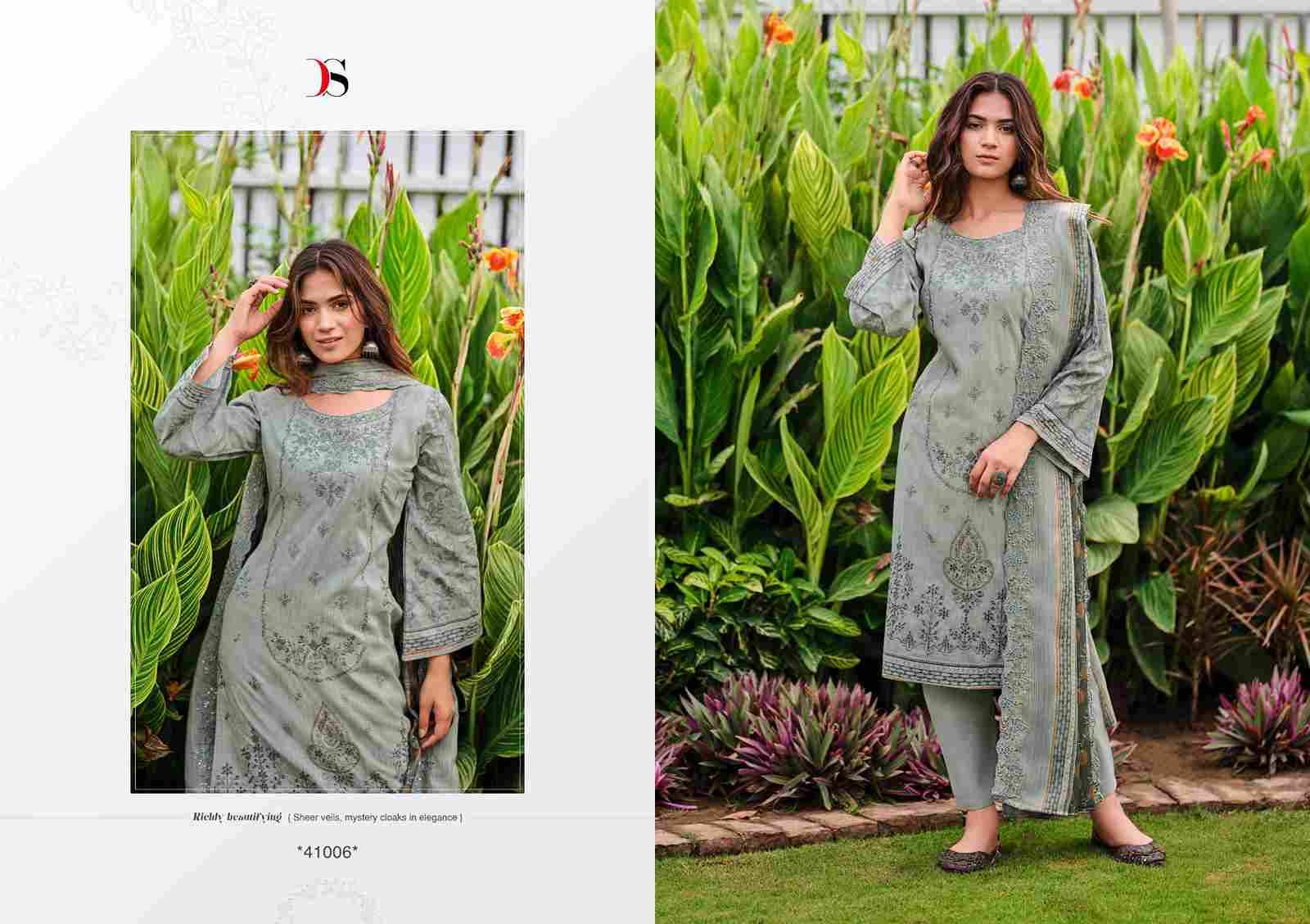 Bin Saeed Vol-11 By Deepsy Suits 41001 To 41006 Series Designer Pakistani Suits Beautiful Stylish Fancy Colorful Party Wear & Occasional Wear Pure Cotton Dresses At Wholesale Price