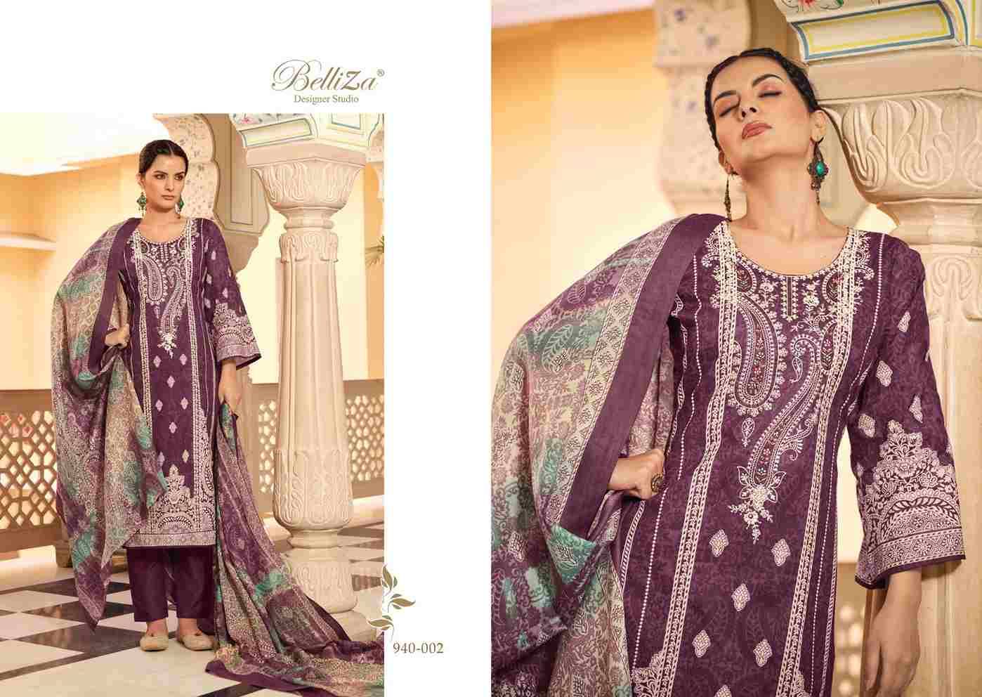 Naira Vol-62 By Belliza 940-001 To 940-008 Series Beautiful Festive Suits Stylish Fancy Colorful Casual Wear & Ethnic Wear Pure Cotton Print Dresses At Wholesale Price