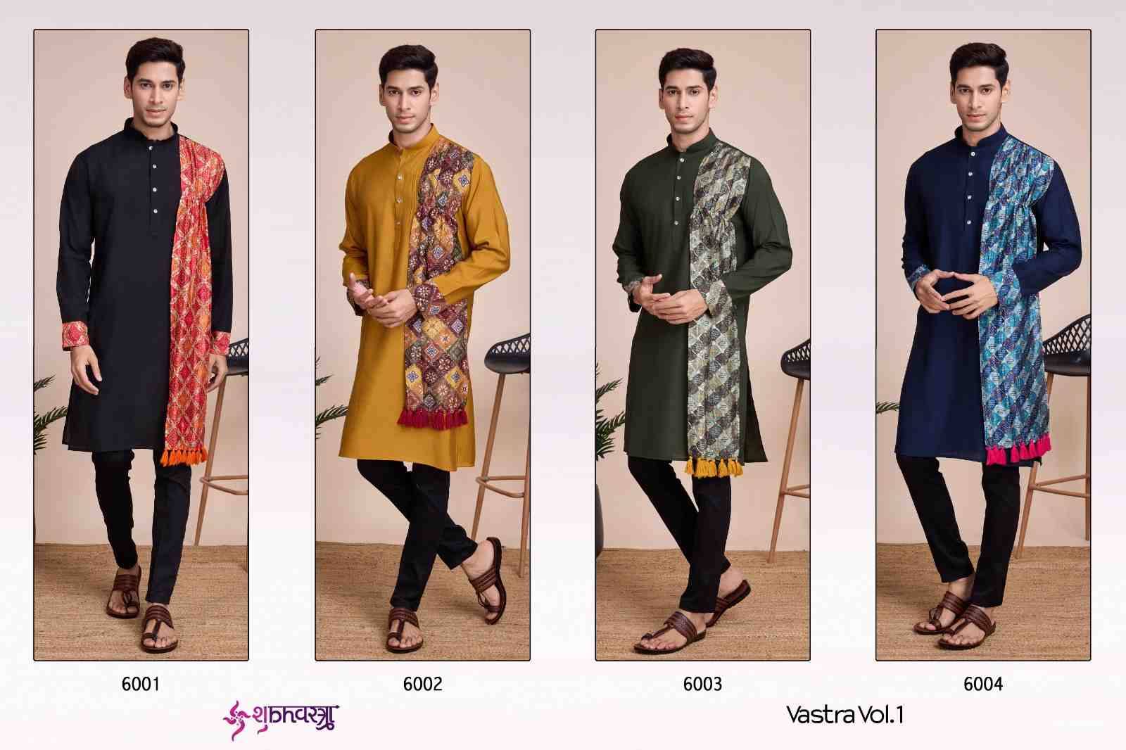 Vastra Vol-1 By Shubhkala 6001 To 6004 Series Beautiful Colorful Stylish Fancy Casual Wear & Ethnic Wear & Ready To Wear Silk Kurtas With Dupatta At Wholesale Price