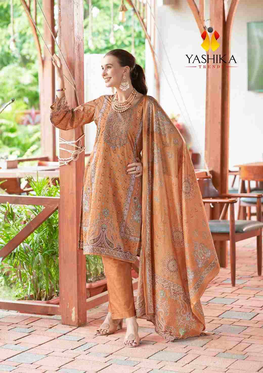 Naira.B By Yashika Trends 1001 To 1008 Series Beautiful Festive Suits Colorful Stylish Fancy Casual Wear & Ethnic Wear Pure Cotton Print Dresses At Wholesale Price