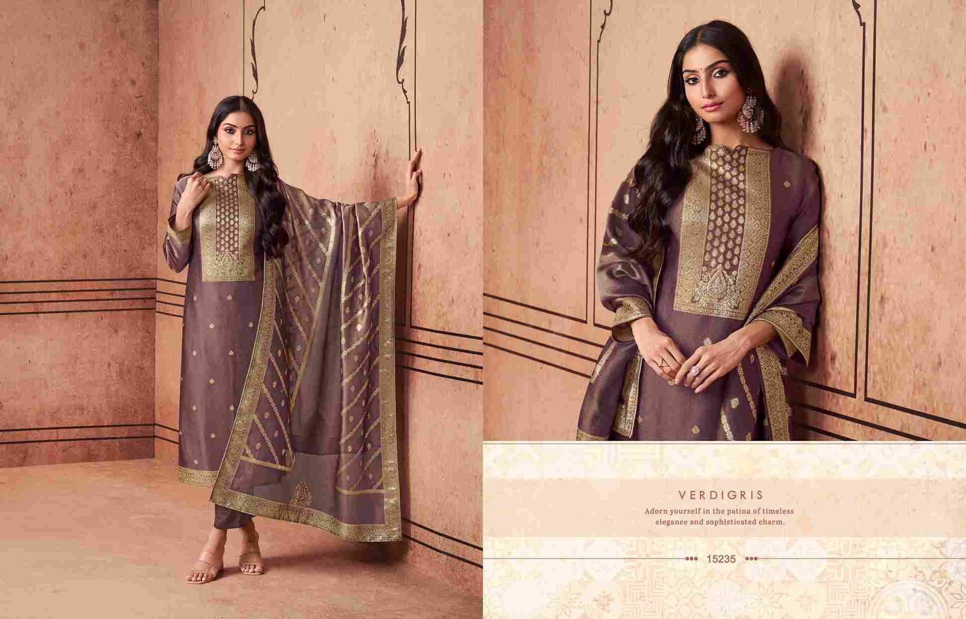 Essence By Zisa 15231 To 15235 Series Designer Festive Festive Suits Collection Beautiful Stylish Fancy Colorful Party Wear & Occasional Wear Silk Jacquard Dresses At Wholesale Price