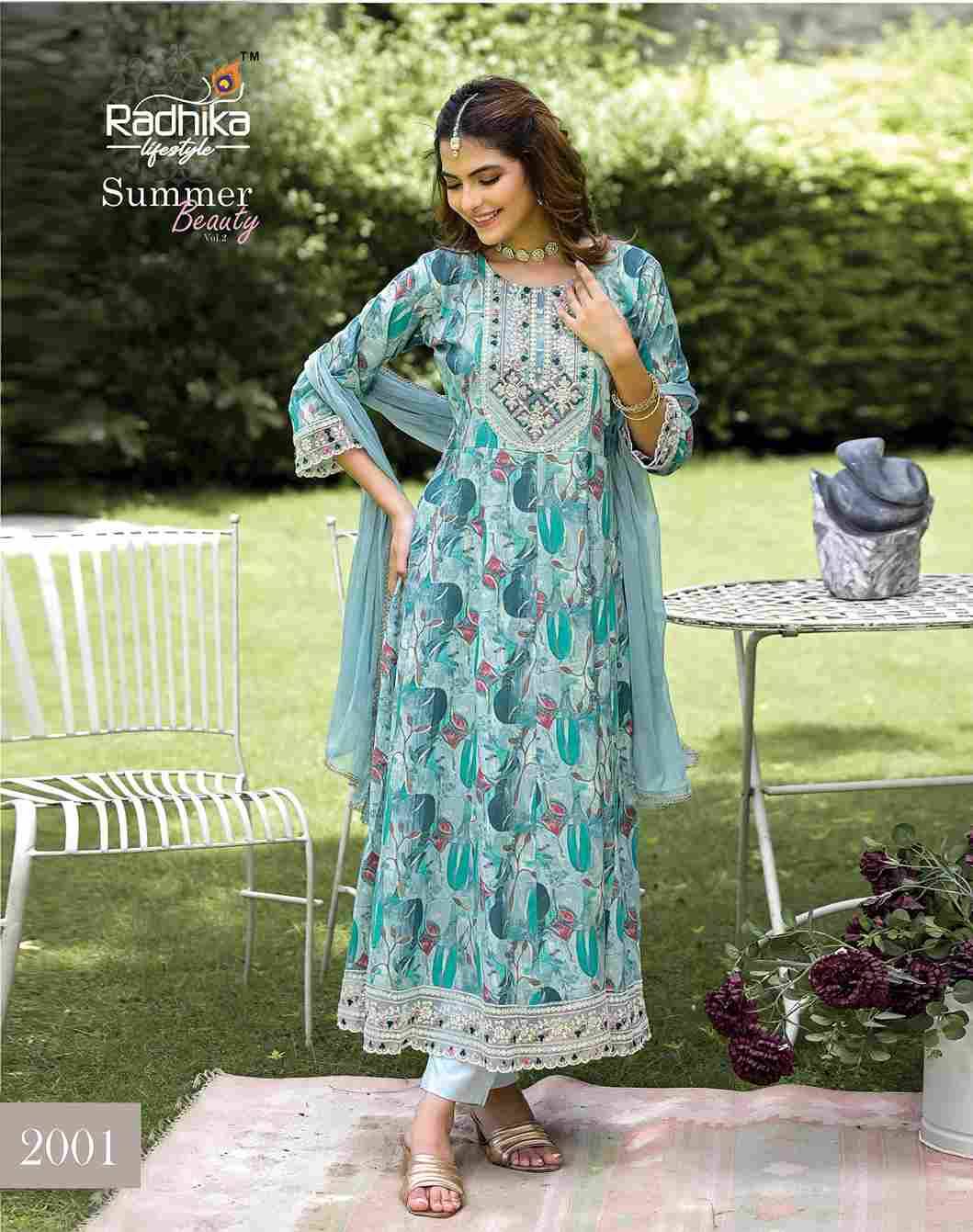 Summer Beauty Vol-2 By Radhika Lifestyle 2001 To 2006 Series Designer Festive Suits Beautiful Stylish Fancy Colorful Party Wear & Occasional Wear Cotton Print Dresses At Wholesale Price