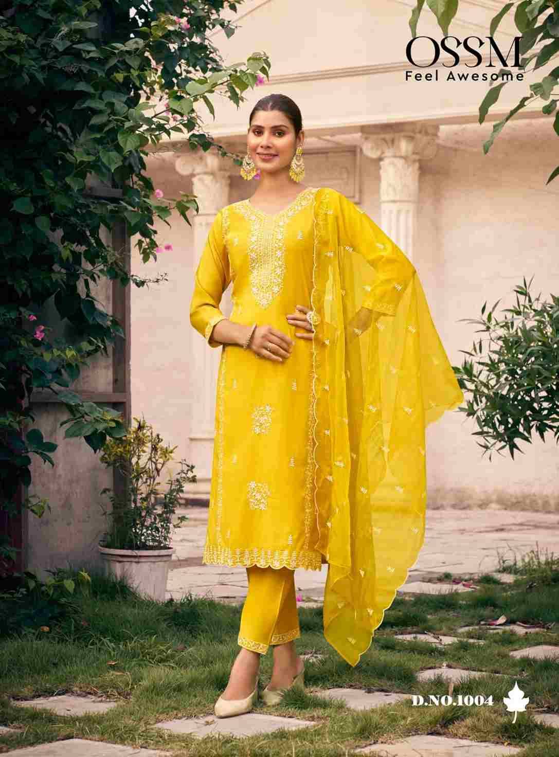 Gulabi Vol-3 By Ossm 1001 To 1006 Series Beautiful Stylish Festive Suits Fancy Colorful Casual Wear & Ethnic Wear & Ready To Wear Viscose Silk Dresses At Wholesale Price