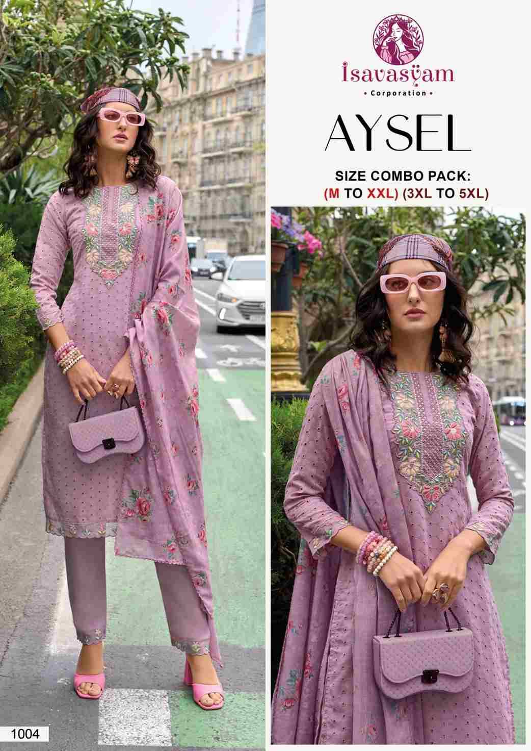 Ayesl By Isavasyam 1001 To 1006 Series Beautiful Festive Suits Colorful Stylish Fancy Casual Wear & Ethnic Wear Cotton Dresses At Wholesale Price