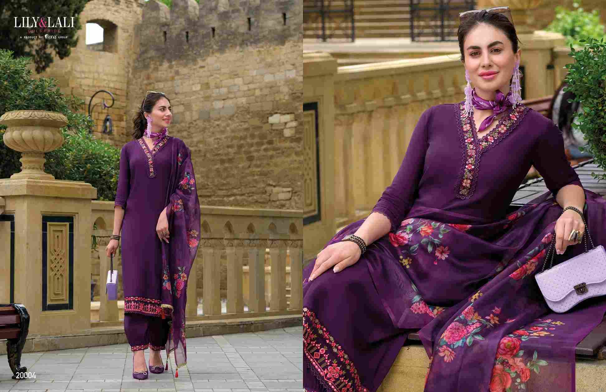 Afghani Vol-4 By Lily And Lali 20001 To 20006 Series Beautiful Stylish Suits Fancy Colorful Casual Wear & Ethnic Wear & Ready To Wear Milan Silk Dresses At Wholesale Price