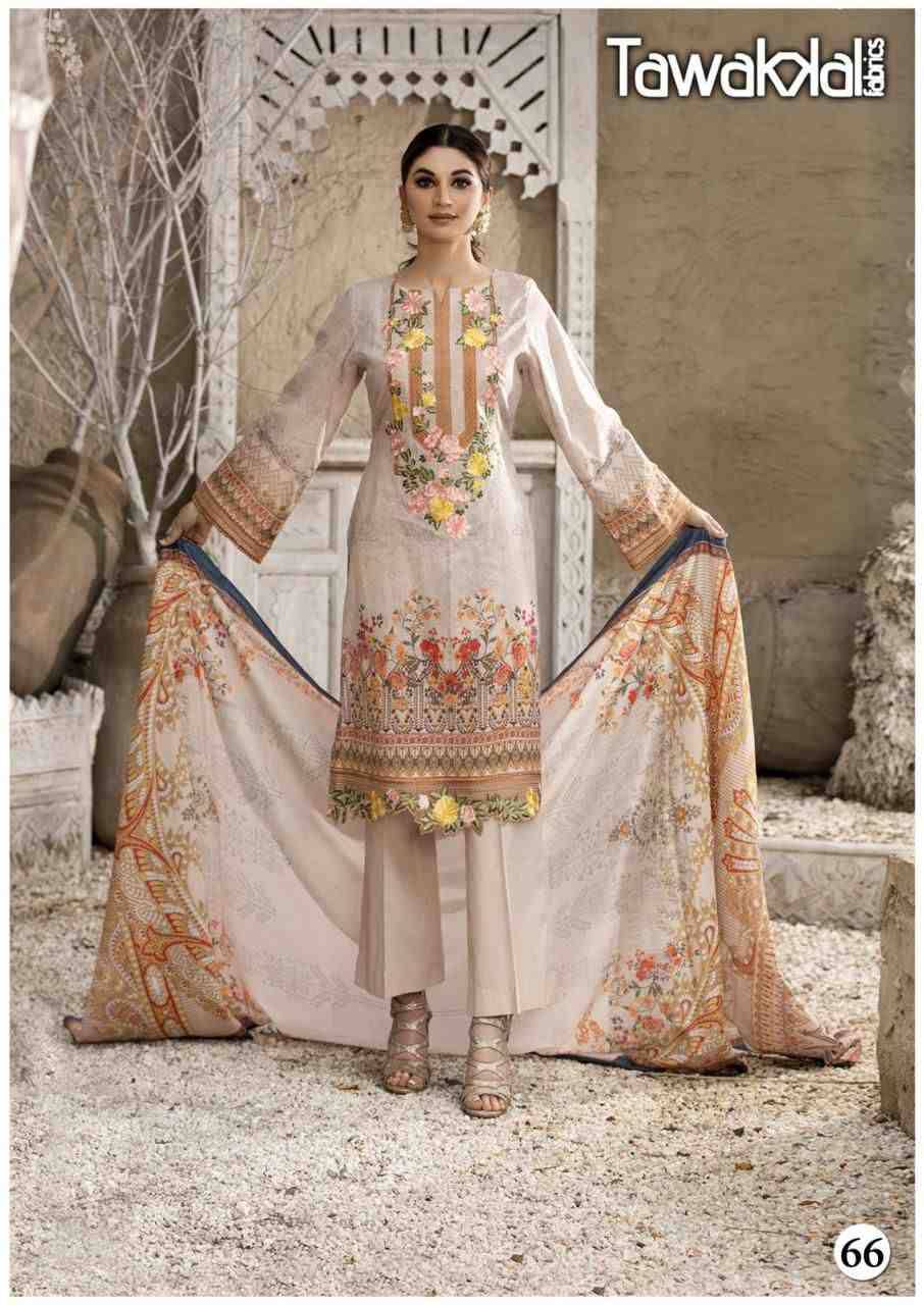 Mehroz Vol-7 By Tawakkal Fab 61 To 70 Series Designer Festive Suits Beautiful Stylish Fancy Colorful Party Wear & Occasional Wear Pure Cotton Dresses At Wholesale Price