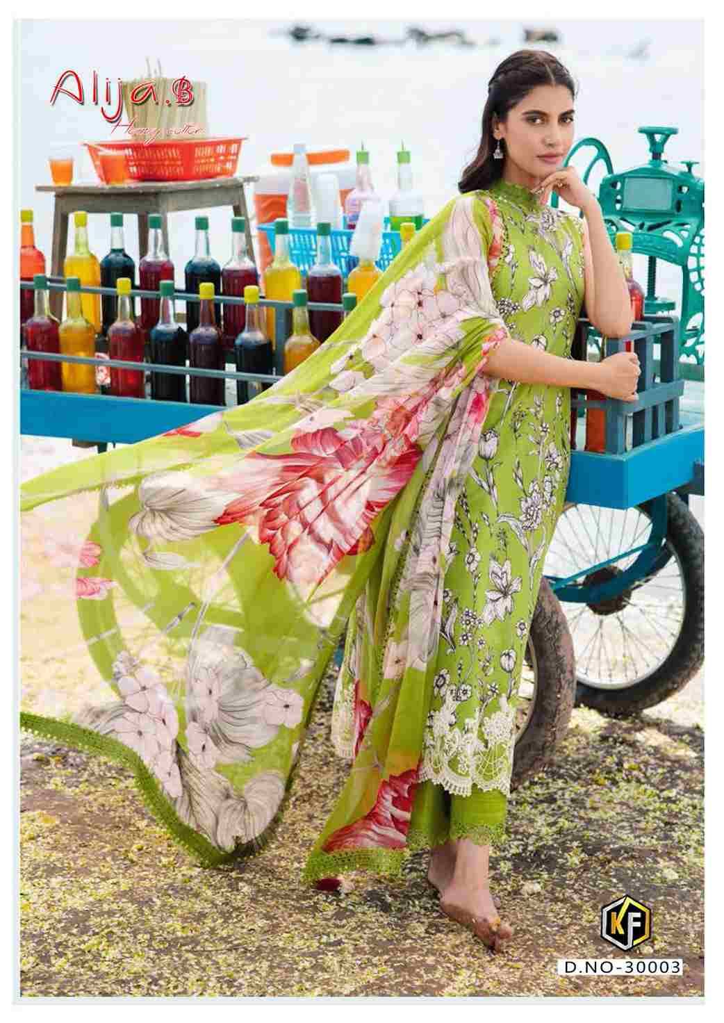 Alija.B Vol-30 By Keval Fab 30001 To 30006 Series Beautiful Stylish Festive Suits Fancy Colorful Casual Wear & Ethnic Wear & Ready To Wear Heavy Cotton Print Dresses At Wholesale Price