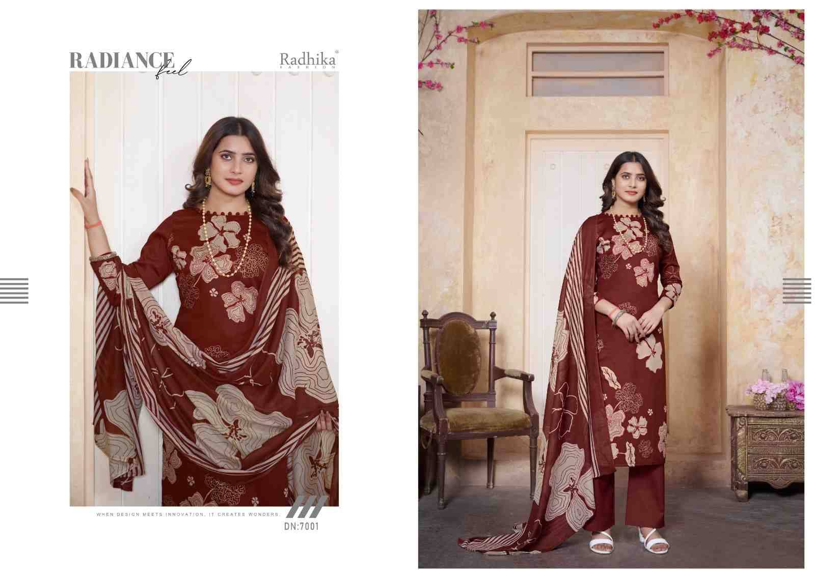 Gulbhag Vol-3 By Azara 7001 To 7006 Series Beautiful Festive Suits Colorful Stylish Fancy Casual Wear & Ethnic Wear Pure Jam Cotton Print Dresses At Wholesale Price