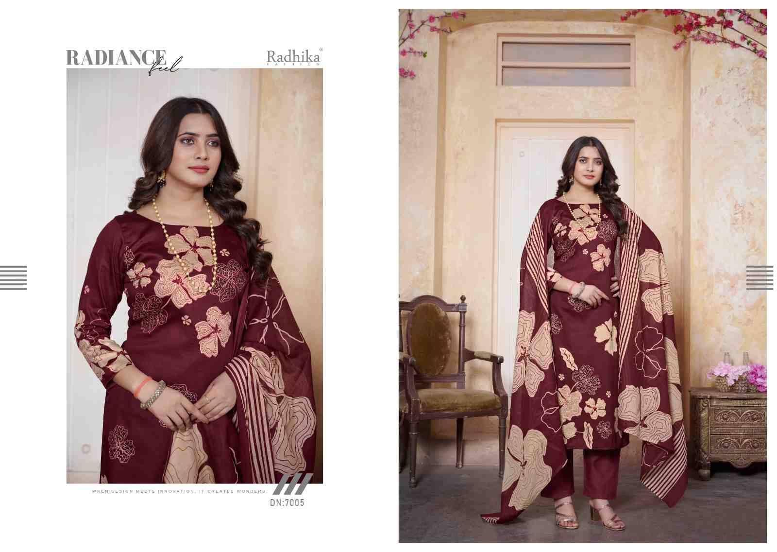 Gulbhag Vol-3 By Azara 7001 To 7006 Series Beautiful Festive Suits Colorful Stylish Fancy Casual Wear & Ethnic Wear Pure Jam Cotton Print Dresses At Wholesale Price