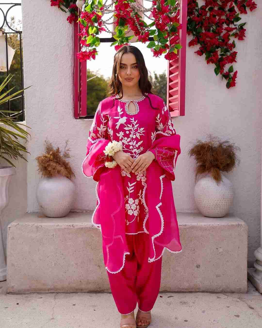 5671 By Fashid Wholesale Beautiful Patiyala Suits Fancy Colorful Casual Wear & Ethnic Wear & Ready To Wear Japan Satin Dresses At Wholesale Price