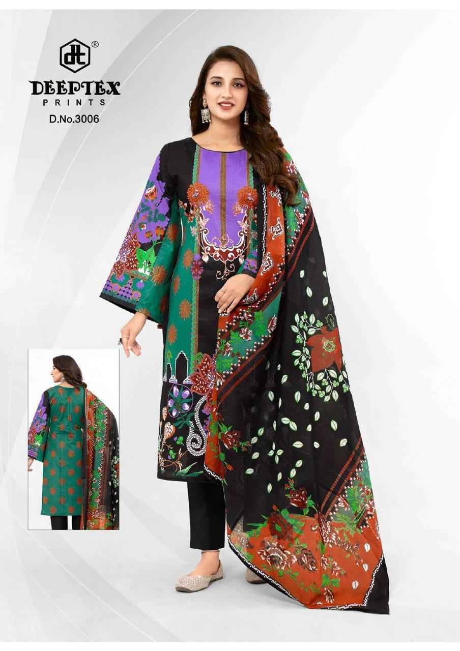 Roohi Zara Vol-3 By Deeptex Prints 3001 To 3008 Series Beautiful Stylish Festive Suits Fancy Colorful Casual Wear & Ethnic Wear & Ready To Wear Heavy Lawn Print Dresses At Wholesale Price