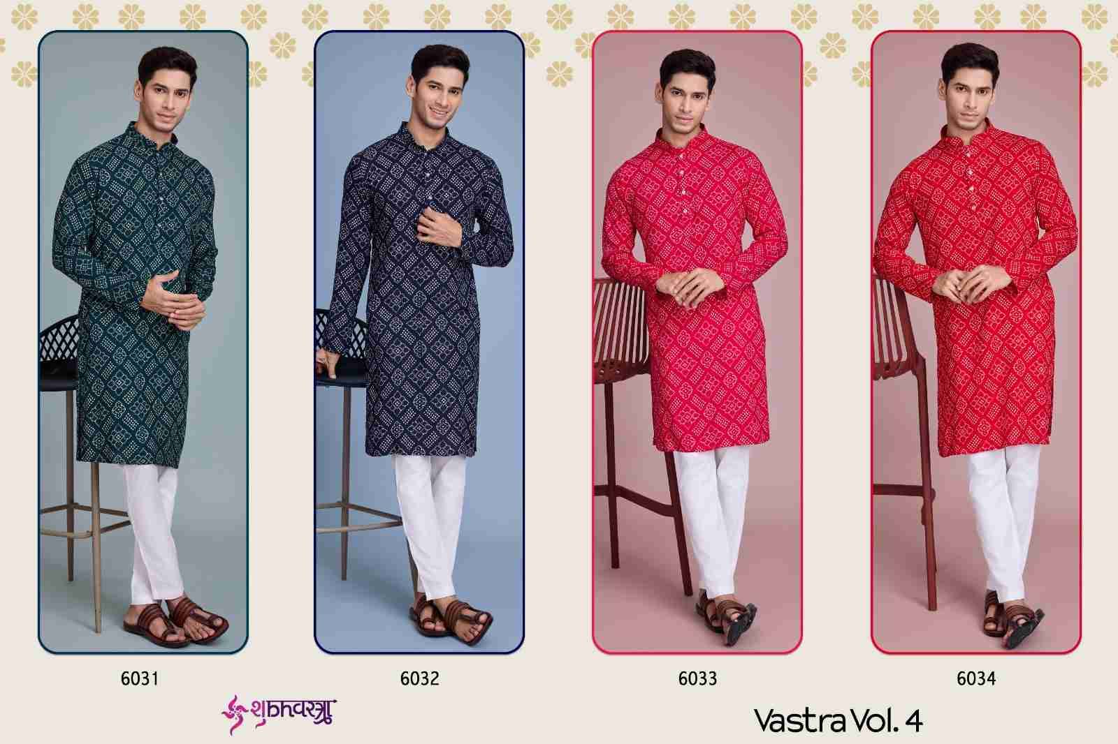 Vastra Vol-4 By Shubhkala 6031 To 6034 Series Beautiful Colorful Stylish Fancy Casual Wear & Ethnic Wear & Ready To Wear Rayon Kurtas At Wholesale Price