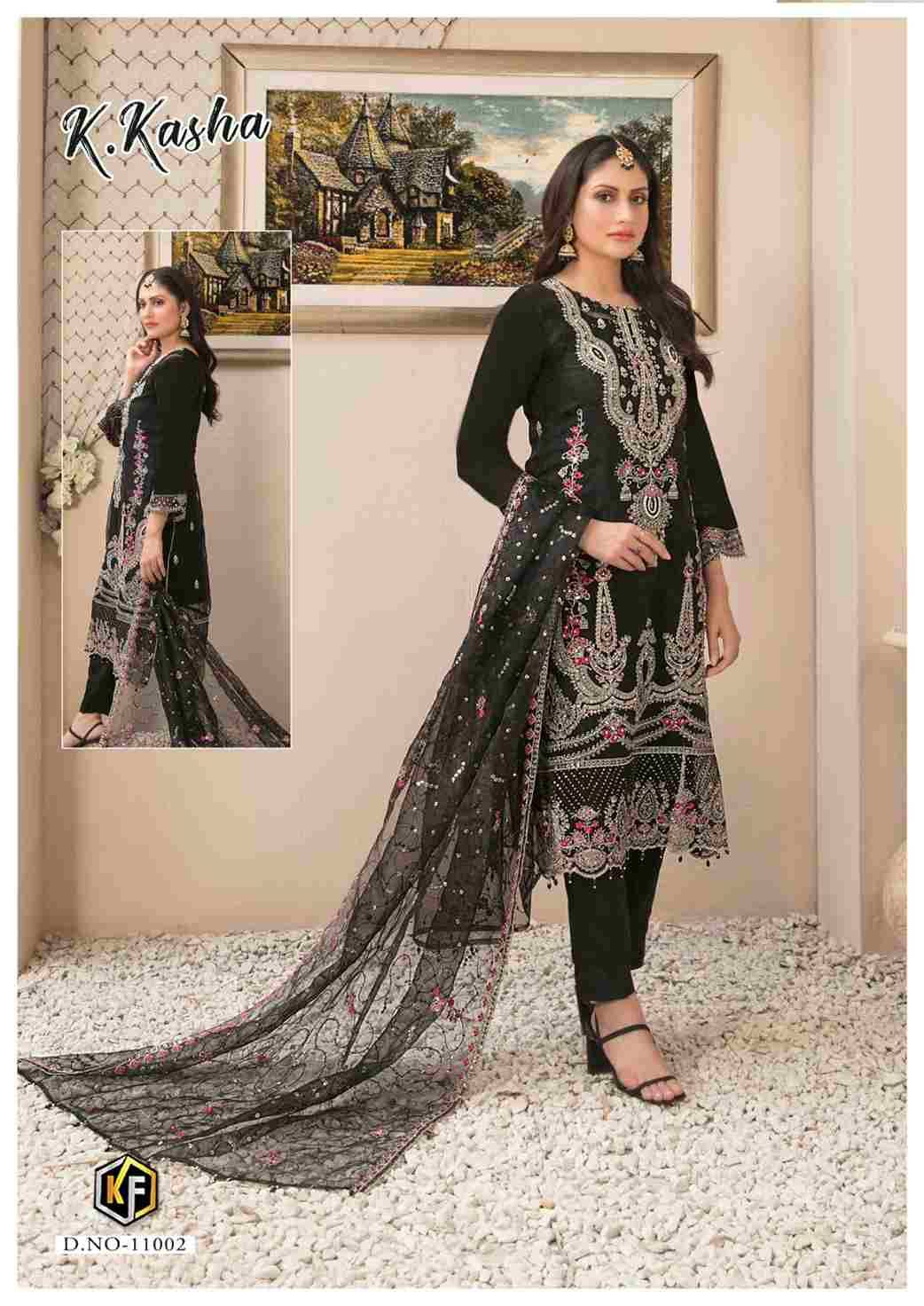 K.Kasha Vol-11 By Keval Fab 11001 To 11006 Series Beautiful Festive Suits Stylish Fancy Colorful Casual Wear & Ethnic Wear Pure Cotton Print Dresses At Wholesale Price