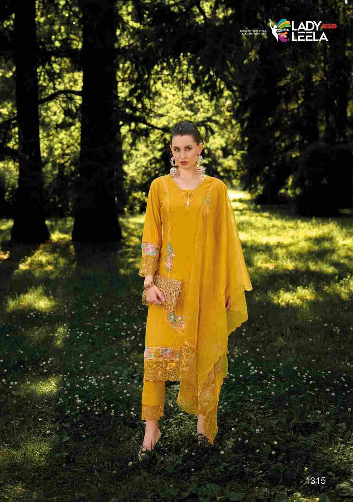 Ibadat Vol-3 By Lady Leela 1311 To 1316 Series Beautiful Festive Suits Colorful Stylish Fancy Casual Wear & Ethnic Wear Viscose Silk With Work Dresses At Wholesale Price