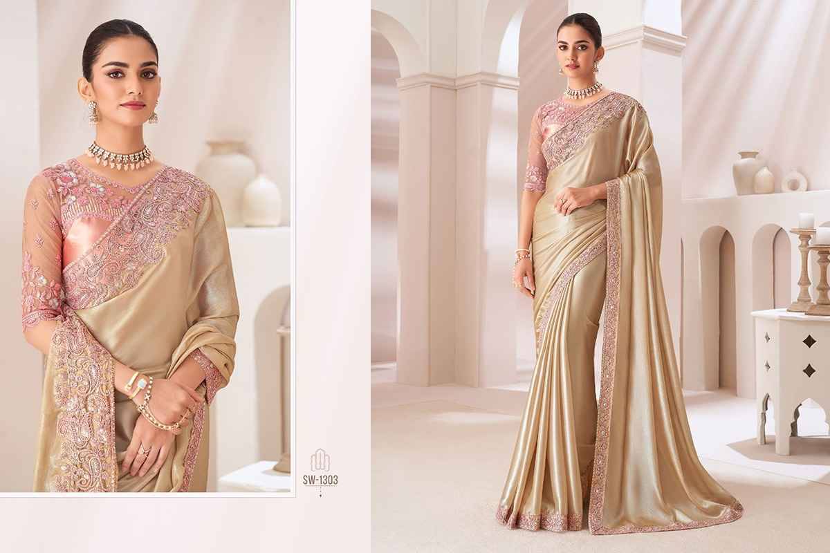 Sandalwood Vol-13 By TFH 1301 To 1318 Series Indian Traditional Wear Collection Beautiful Stylish Fancy Colorful Party Wear & Occasional Wear Chiffon/Georgette/Satin Sarees At Wholesale Price