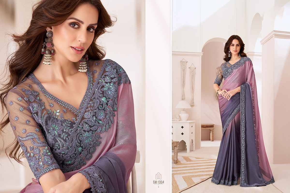 Sandalwood Vol-13 By TFH 1301 To 1318 Series Indian Traditional Wear Collection Beautiful Stylish Fancy Colorful Party Wear & Occasional Wear Chiffon/Georgette/Satin Sarees At Wholesale Price