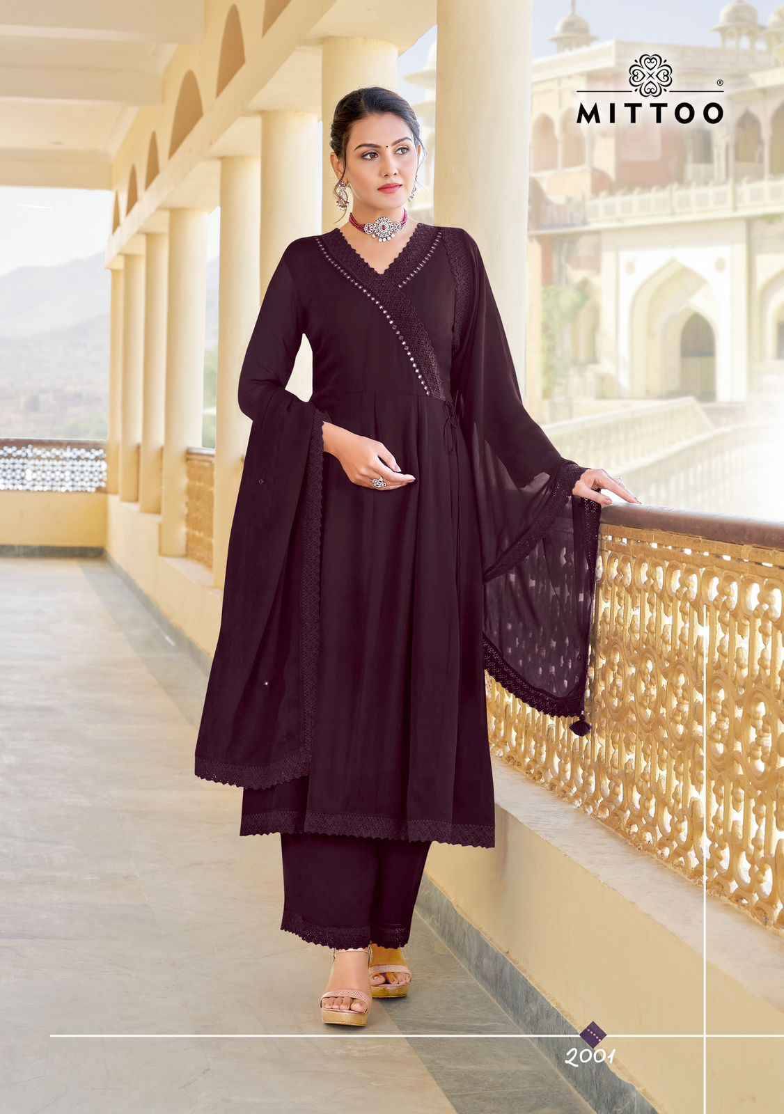 Sandalwood By Mittoo 2001 To 2004 Series Beautiful Suits Colorful Stylish Fancy Casual Wear & Ethnic Wear Pure Georgette Dresses At Wholesale Price