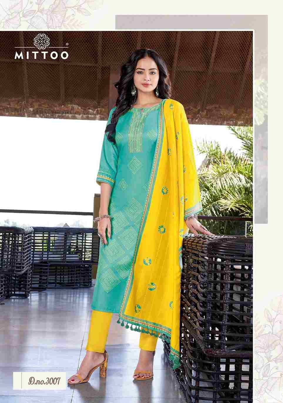 Glamour Style By Mittoo 3005 To 3010 Series Beautiful Suits Colorful Stylish Fancy Casual Wear & Ethnic Wear Muslin Print Dresses At Wholesale Price