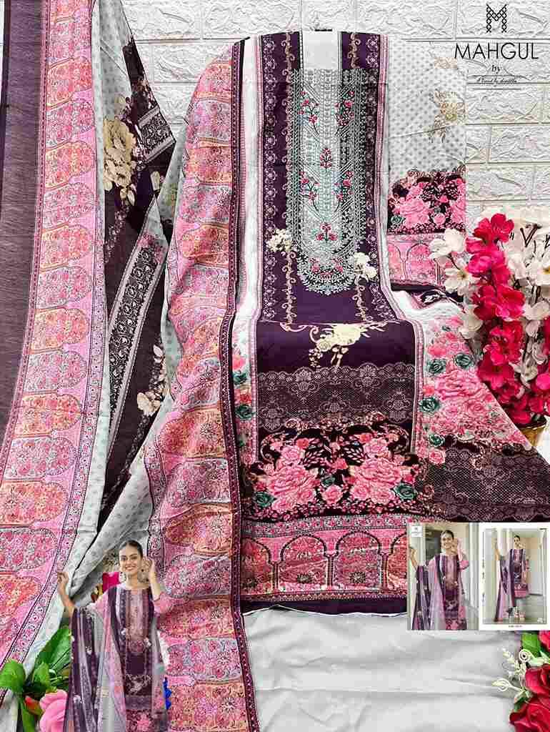 Sitara Vol-1 By Mahgul 1001-A To 1001-D Series Designer Pakistani Suits Beautiful Fancy Stylish Colorful Party Wear & Occasional Wear Pure Lawn Cotton With Embroidery Dresses At Wholesale Price