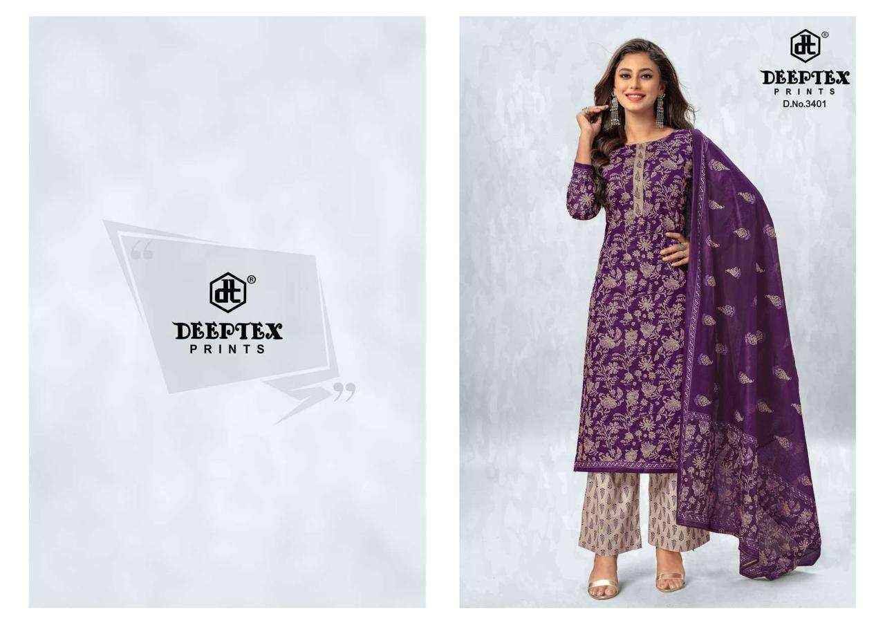 Chief Guest Vol-34 By Deeptex Prints 3401 To 3415 Series Beautiful Suits Colorful Stylish Fancy Casual Wear & Ethnic Wear Cotton Print Dresses At Wholesale Price