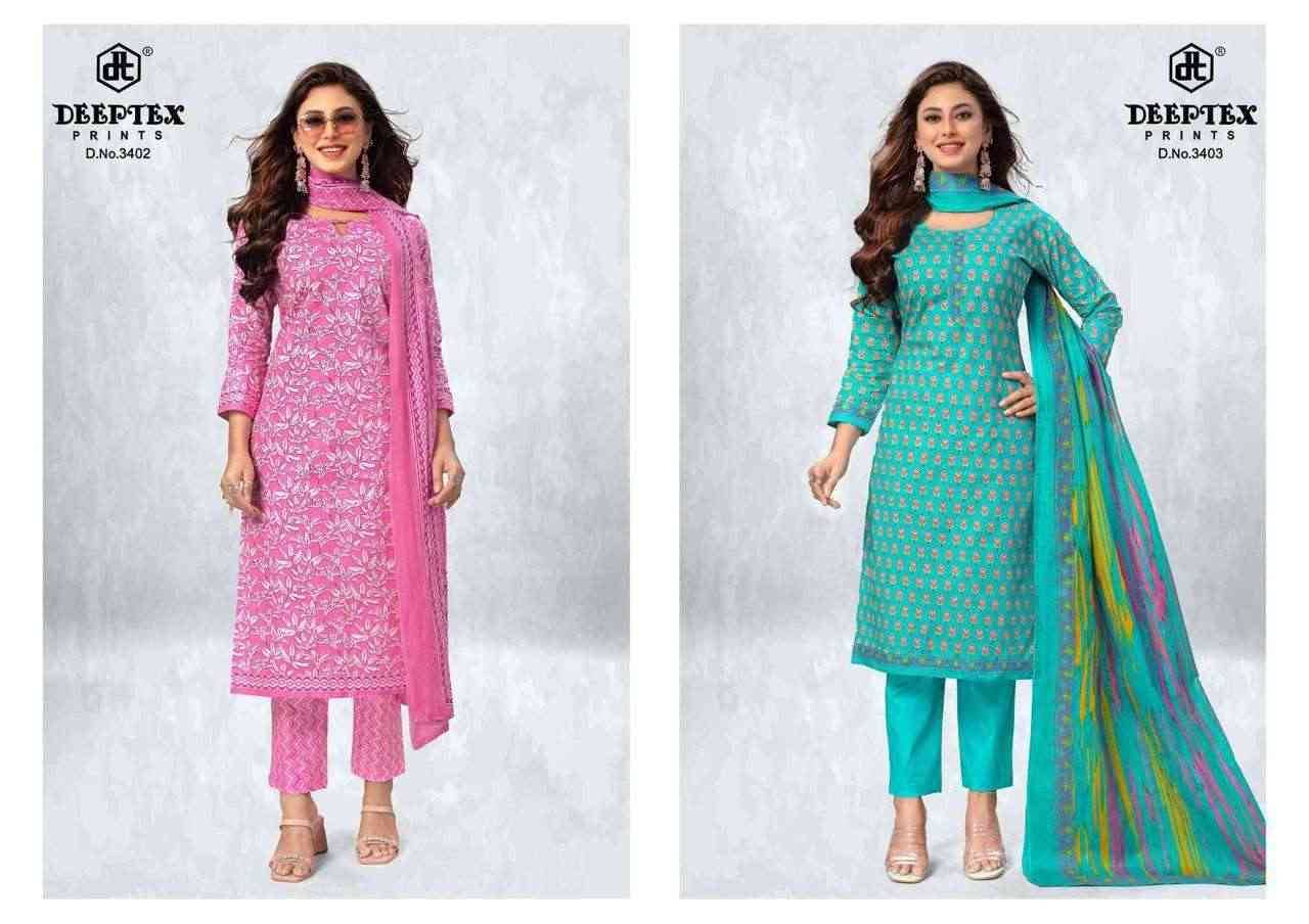 Chief Guest Vol-34 By Deeptex Prints 3401 To 3415 Series Beautiful Suits Colorful Stylish Fancy Casual Wear & Ethnic Wear Cotton Print Dresses At Wholesale Price